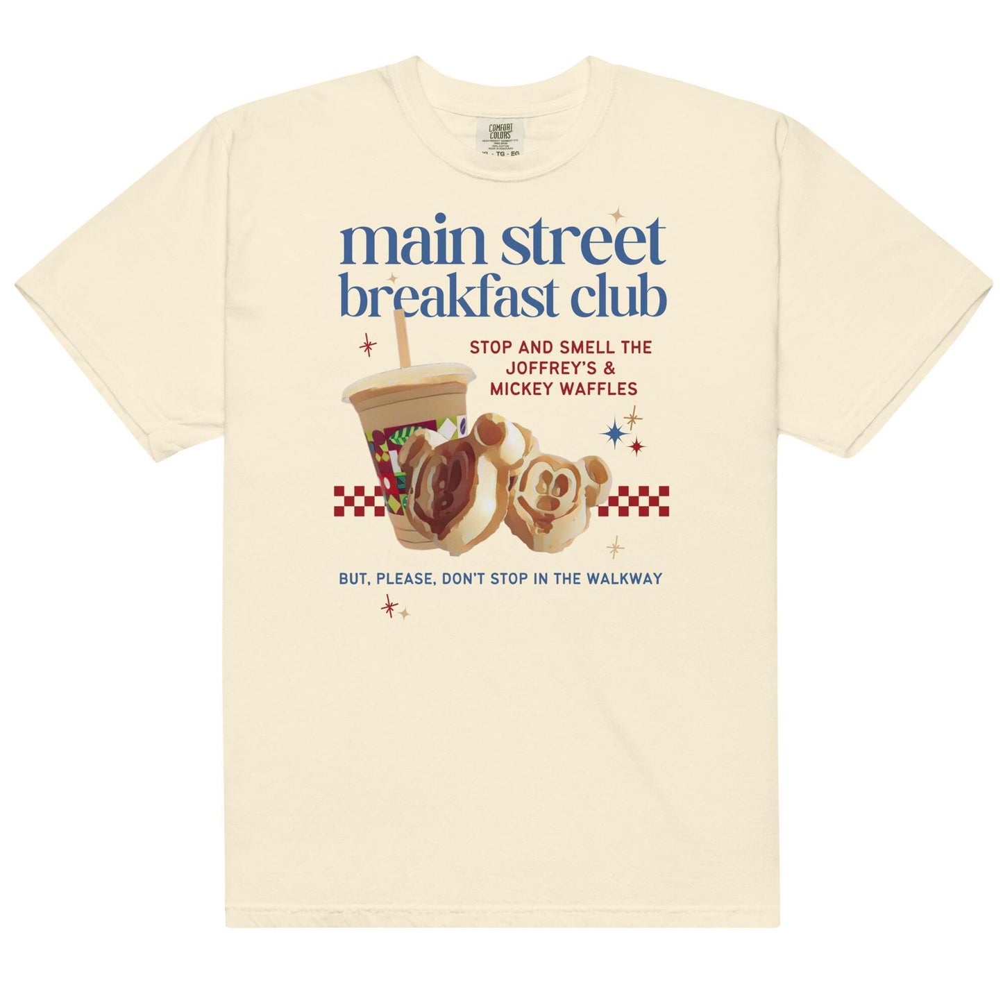 Disney Breakfast Club Tee – Mickey Waffles & Joffrey's Coffee
