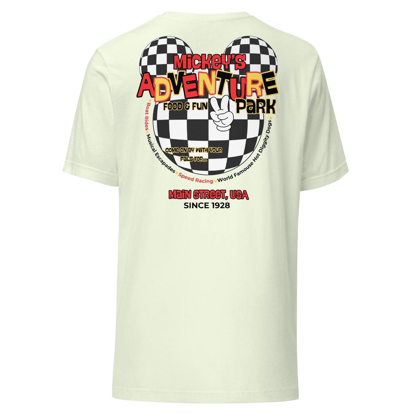 Mickey's Adventure Club T-Shirt, Subtle Disney Inspired Tee