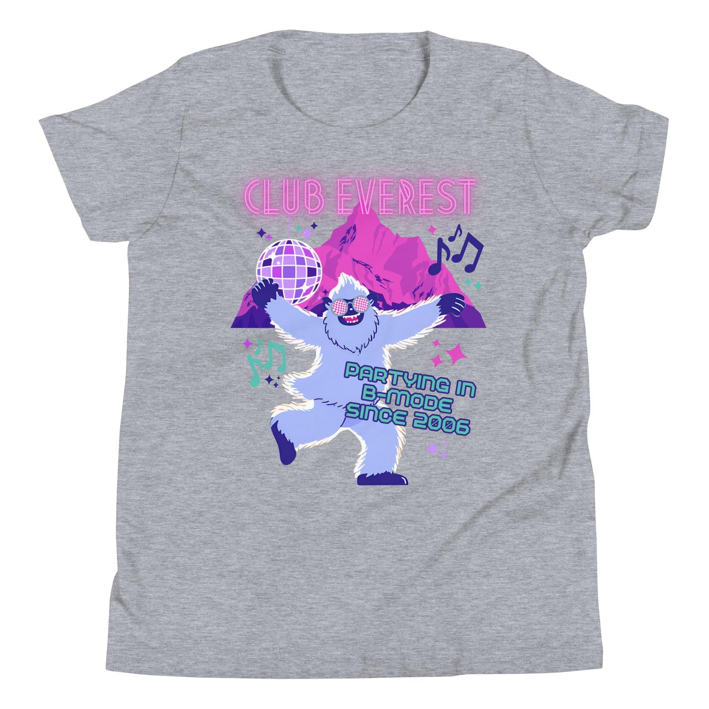 Club Everest Youth T-Shirt: Animal Kingdom Inspired Yeti Tee