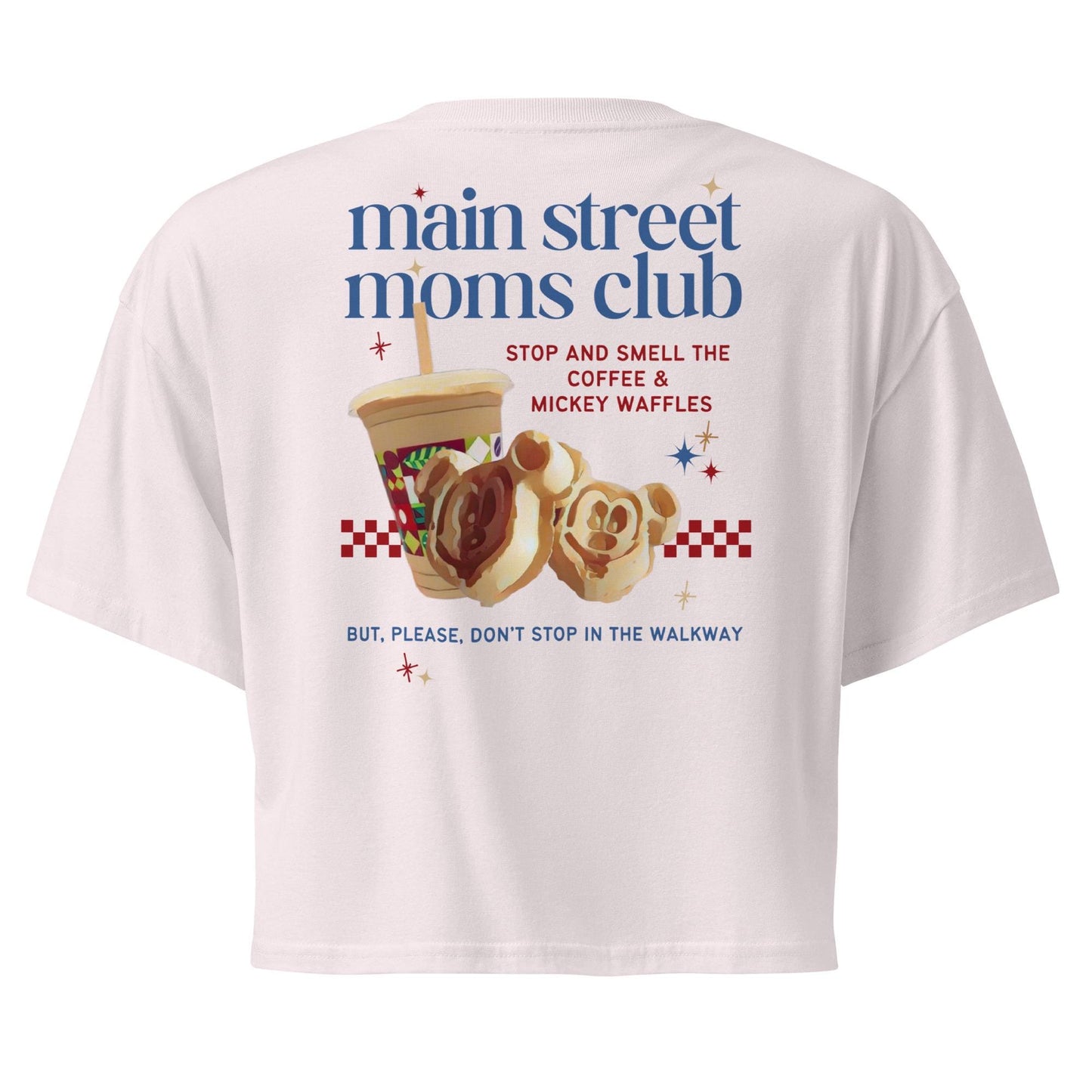 Main Street Moms Club™ Collection Crop Top, Disney Mom Shirt