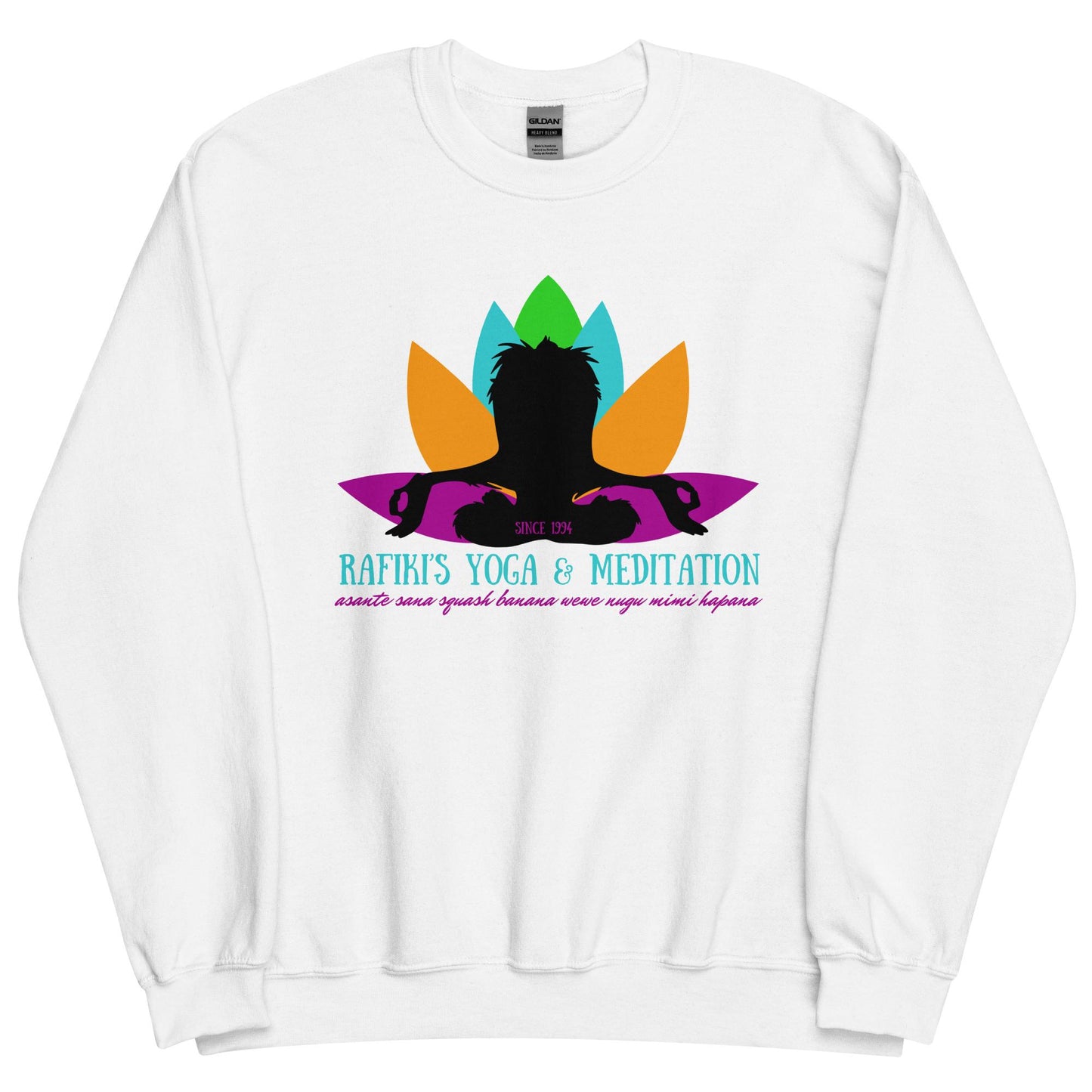 Rafiki's Yoga Sweatshirt: Lion King Inspired Crewneck