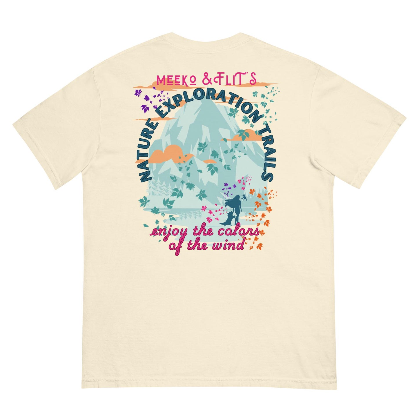 Pocahontas Meeko & Flit Shirt: Nature Exploration Trails Comfort Colors Tee