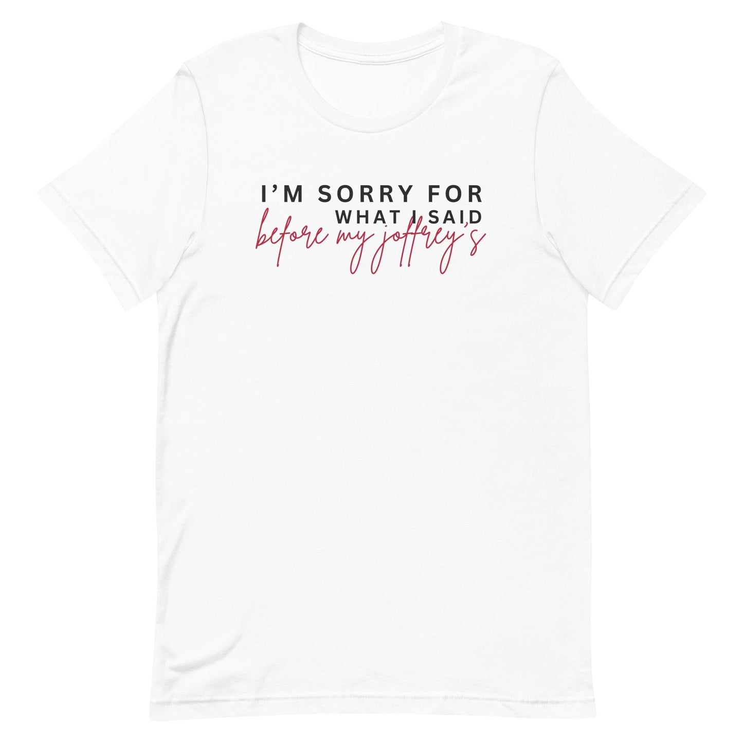 Funny Disney Adult Shirt, Joffrey's Coffee, Bella Canvas Tee