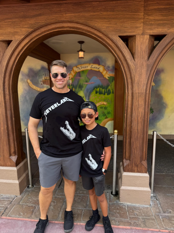 Peter Pan Inspired Rock Band Shirt | Never Never Land