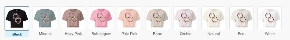 Disney Park Friendship Bracelets Crop Top, Disney Girls Trip Tee