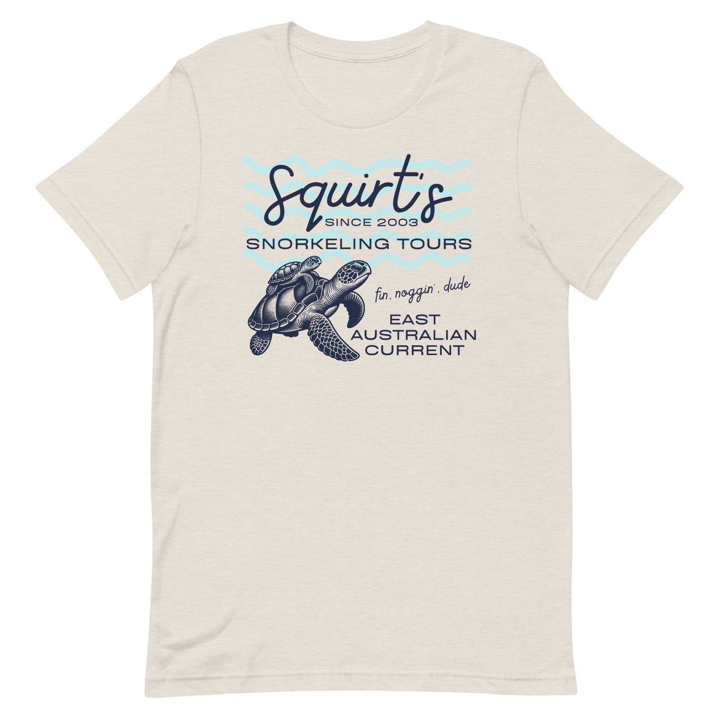 Squirt's Snorkeling Bella Canvas T-Shirt, Subtle Disney Family Shirt