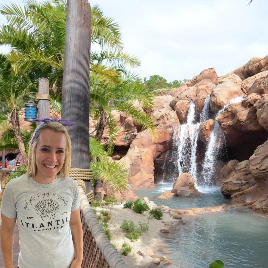 Atlantica Emporium T-Shirt, Subtle Disney Little Mermaid Design