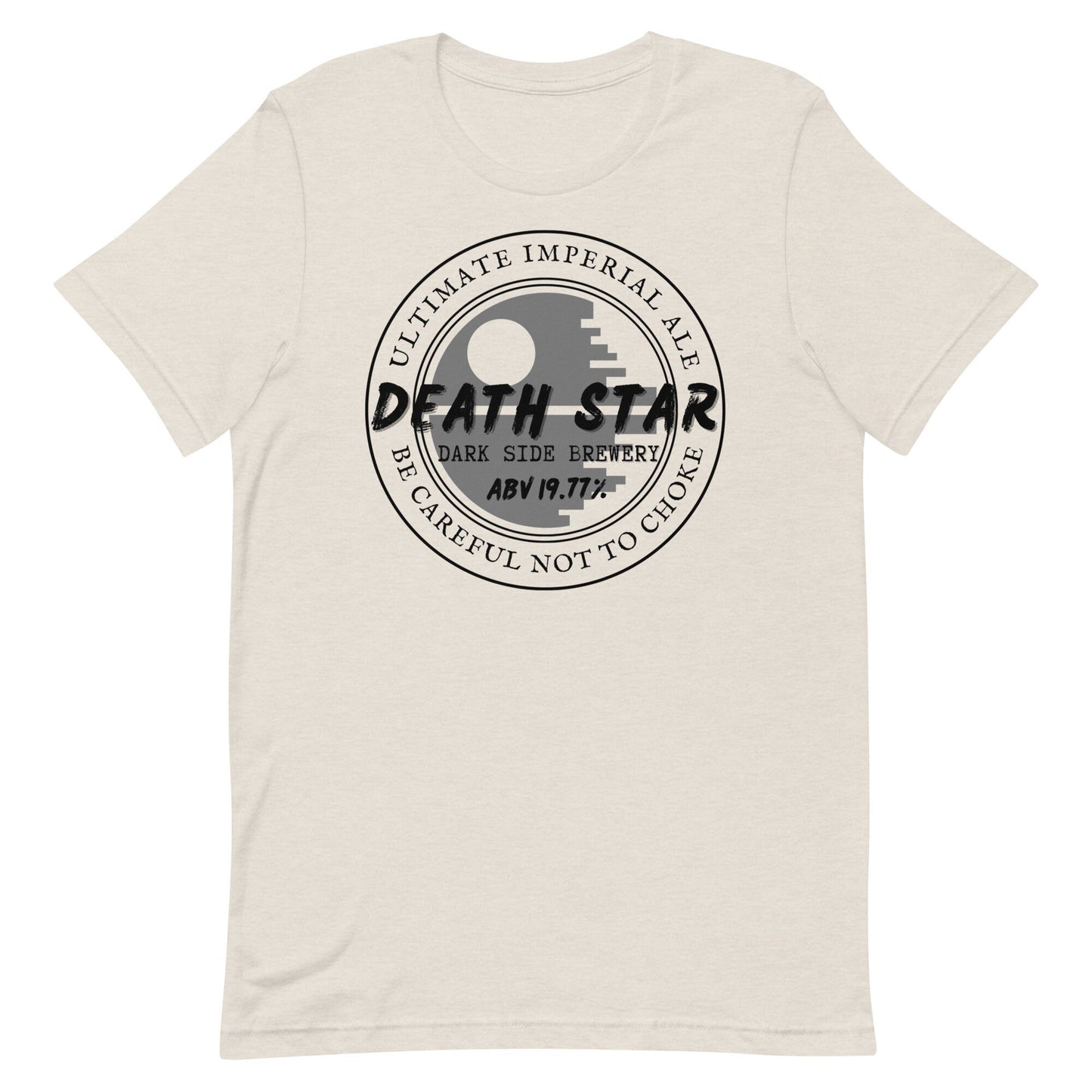 Death Star Dark Side Ale T-Shirt, Disney Family Matching Bella Canvas Tee