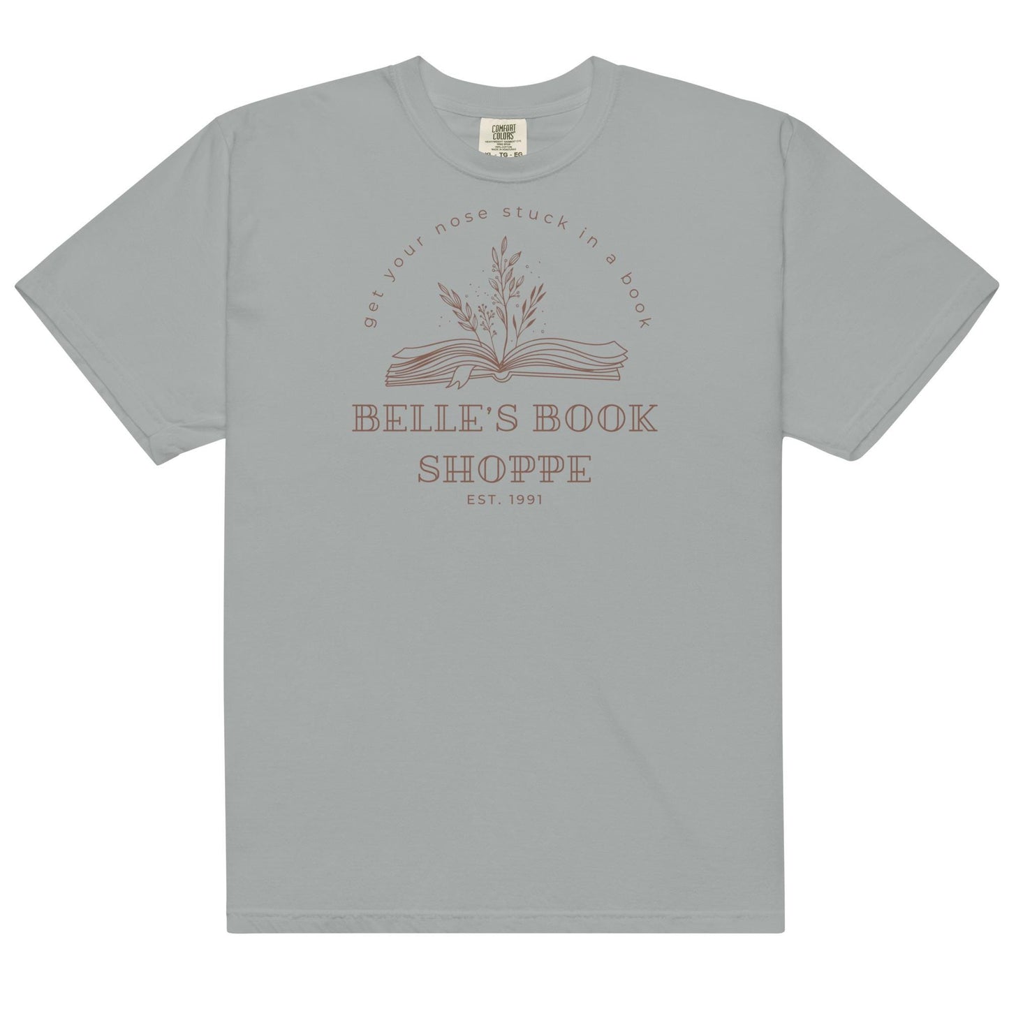Belle's Book Shoppe Shirt, Comfort Colors Disney Mom Tee