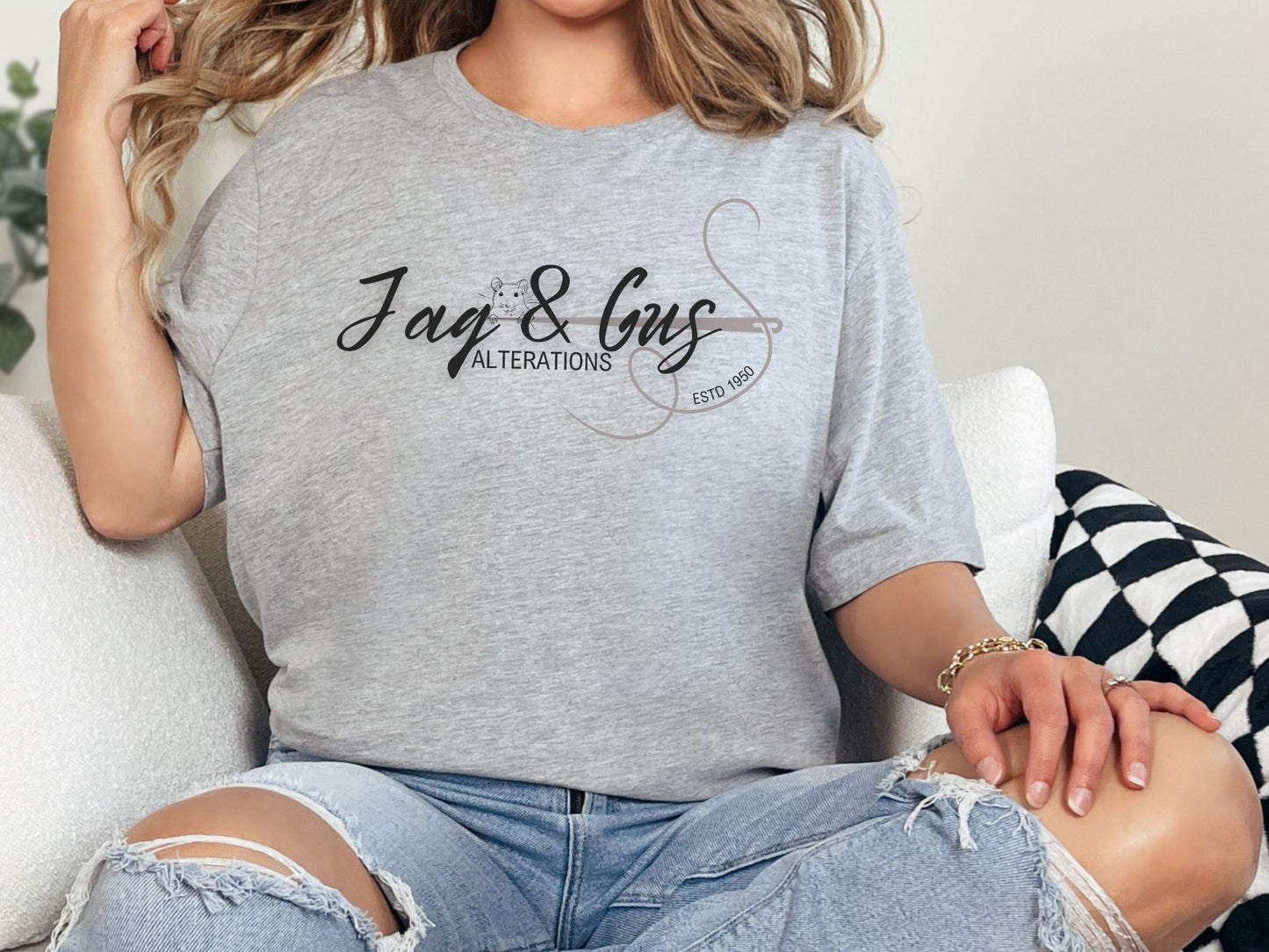 Cinderella T-Shirt | Jaq & Gus Alterations | Subtle Disney Matching Family Shirts