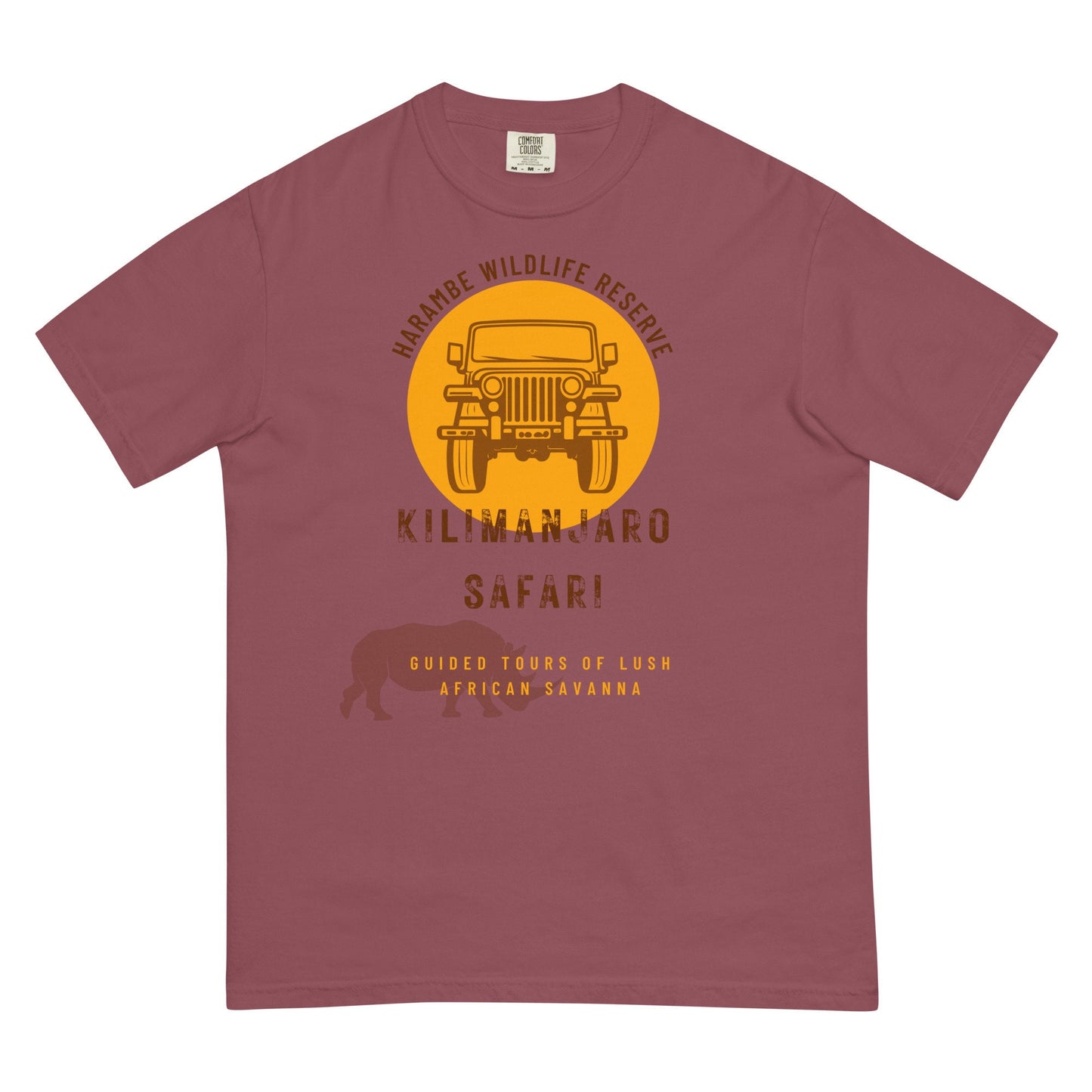 Kilimanjaro Safari T-Shirt, Comfort Colors Garment Dyed, Disney Family Matching