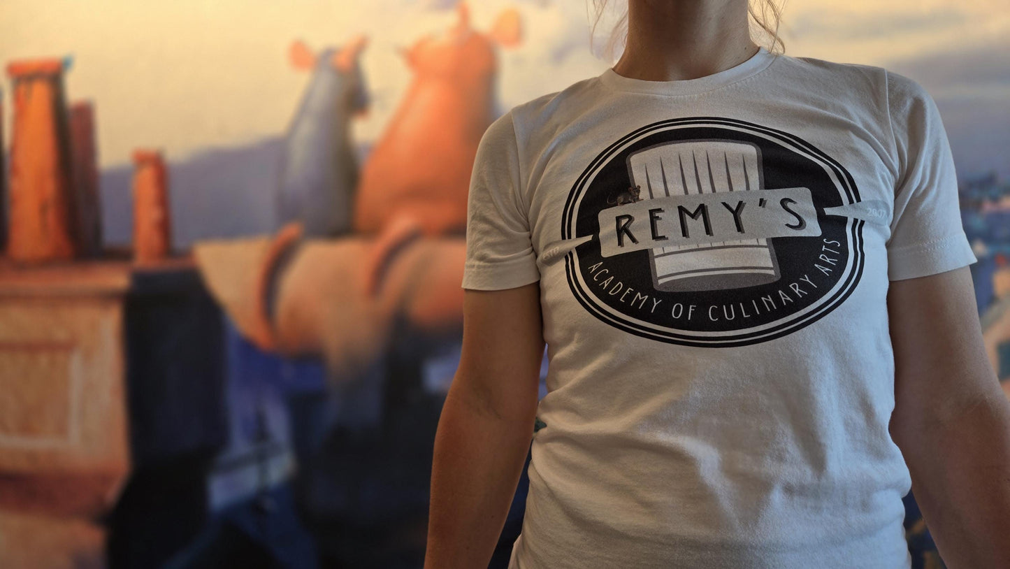 Remy's Academy Bella Canvas Shirt, Subtle Ratatouille Disney Family Tee
