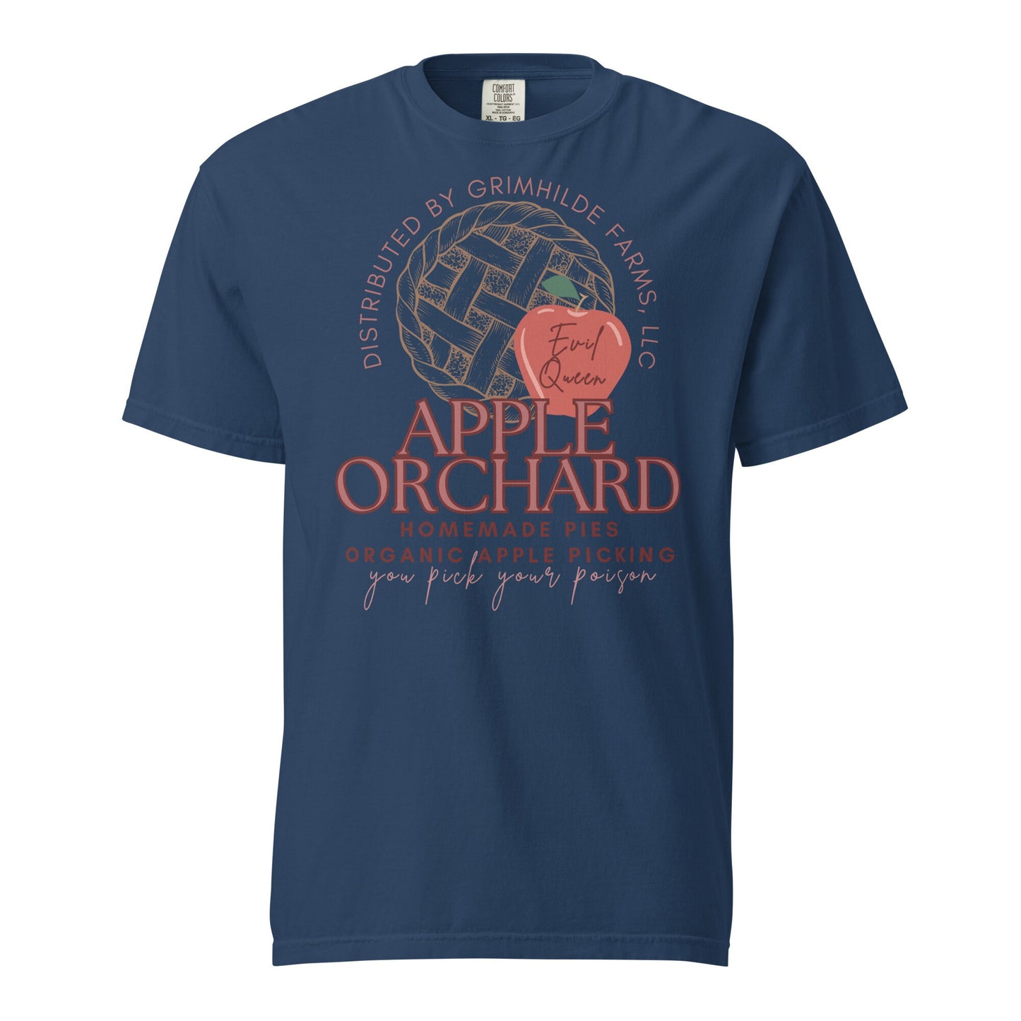 Evil Queen Apple Orchard Tee, Comfort Colors Disney Shirt