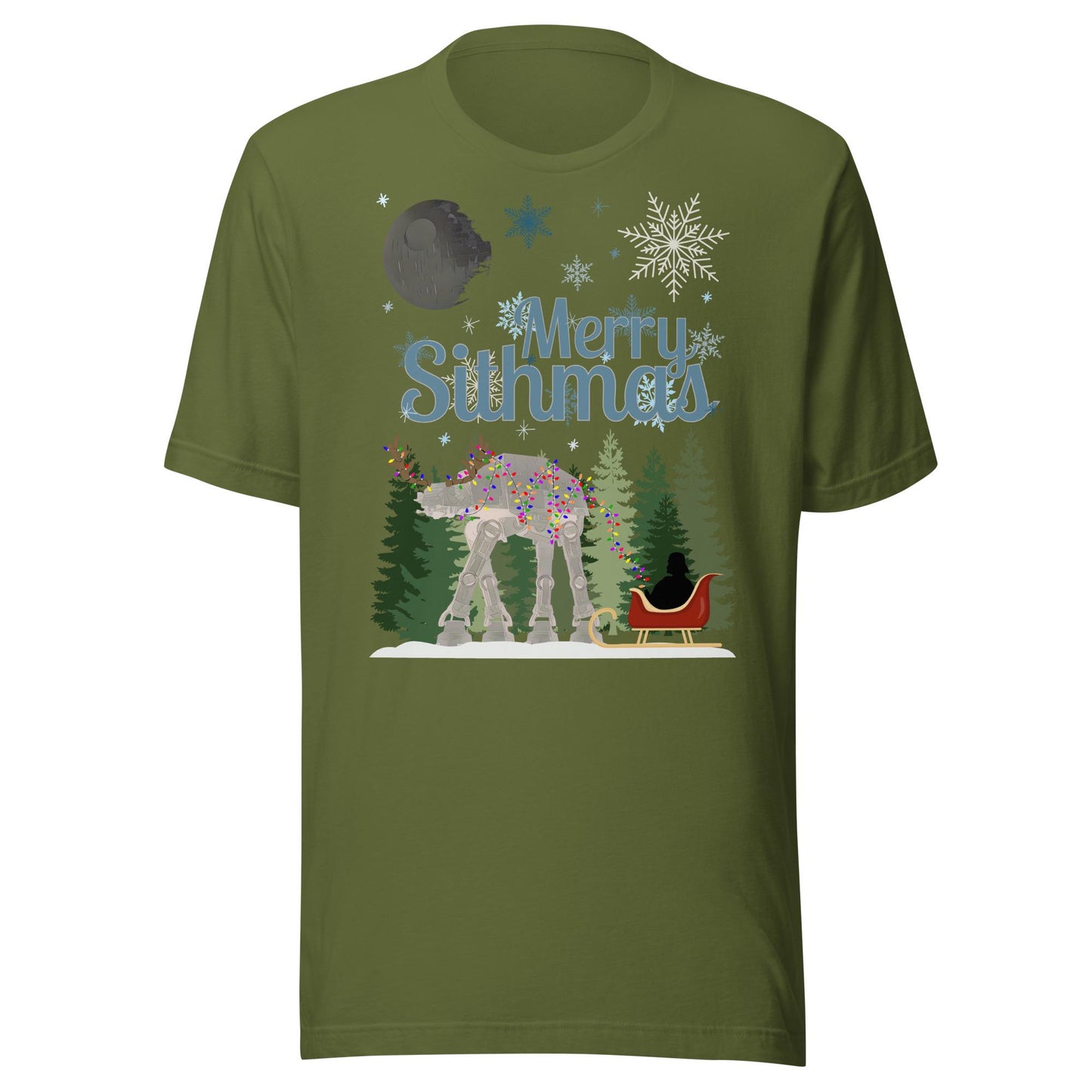 Merry Sithmas Star Wars Christmas Bella Canvas T-Shirt