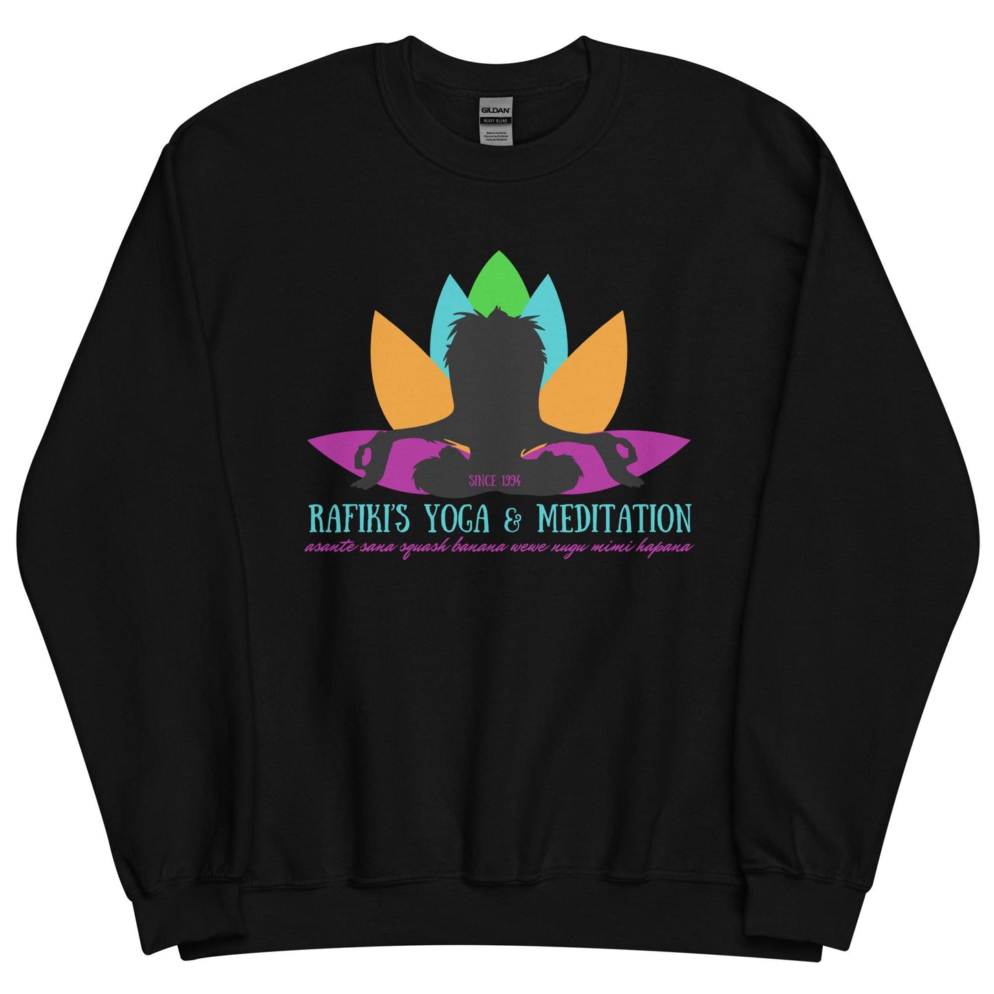 Rafiki's Yoga Sweatshirt: Lion King Inspired Crewneck
