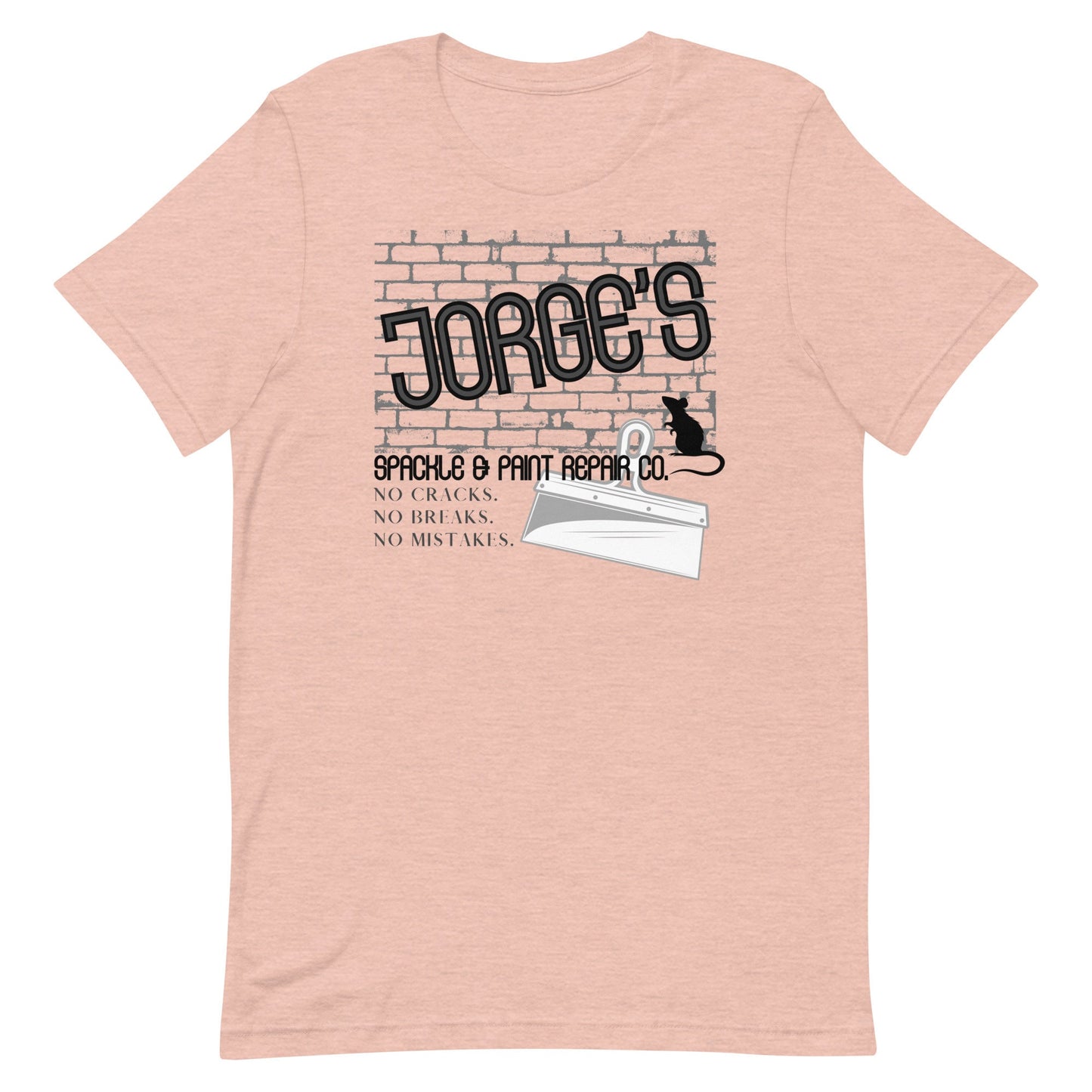 Jorge's Spackle & Paint Repair Co. Bella Canvas T-Shirt