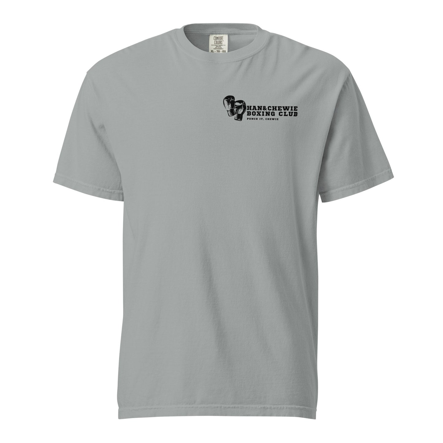 Han & Chewie Boxing Club T-Shirt: Comfort Colors Star Wars Tee