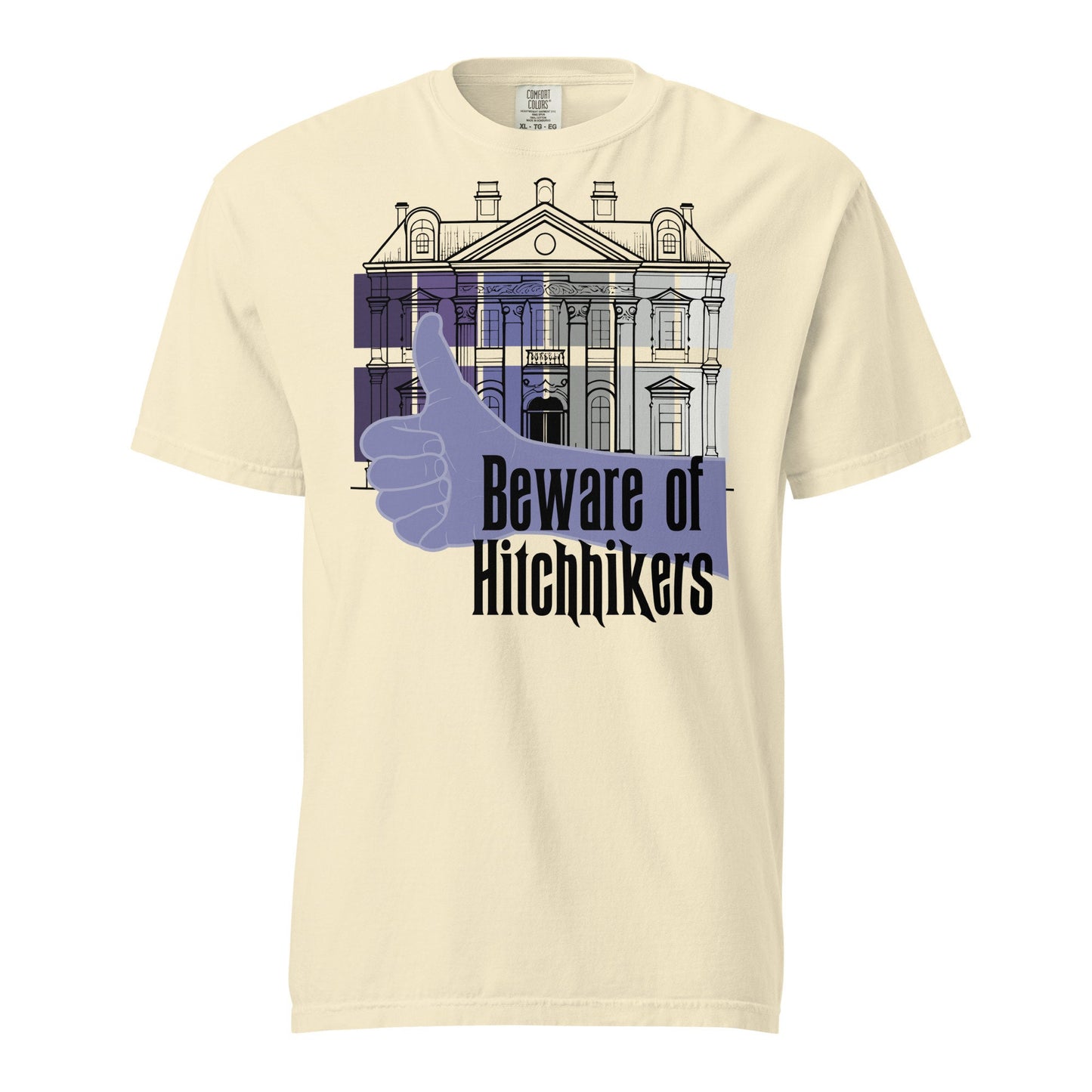 Haunted Mansion Hitchhiking Ghosts Shirt, Comfort Colors Disney Group Tee