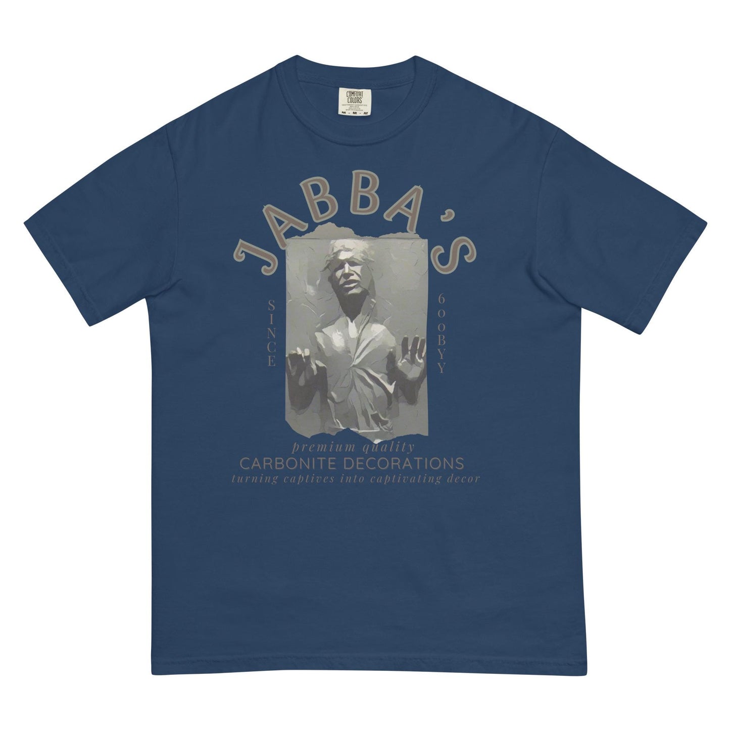 Jabba's Carbonite Heavyweight T-Shirt, Subtle Star Wars Disney Dad Shirt