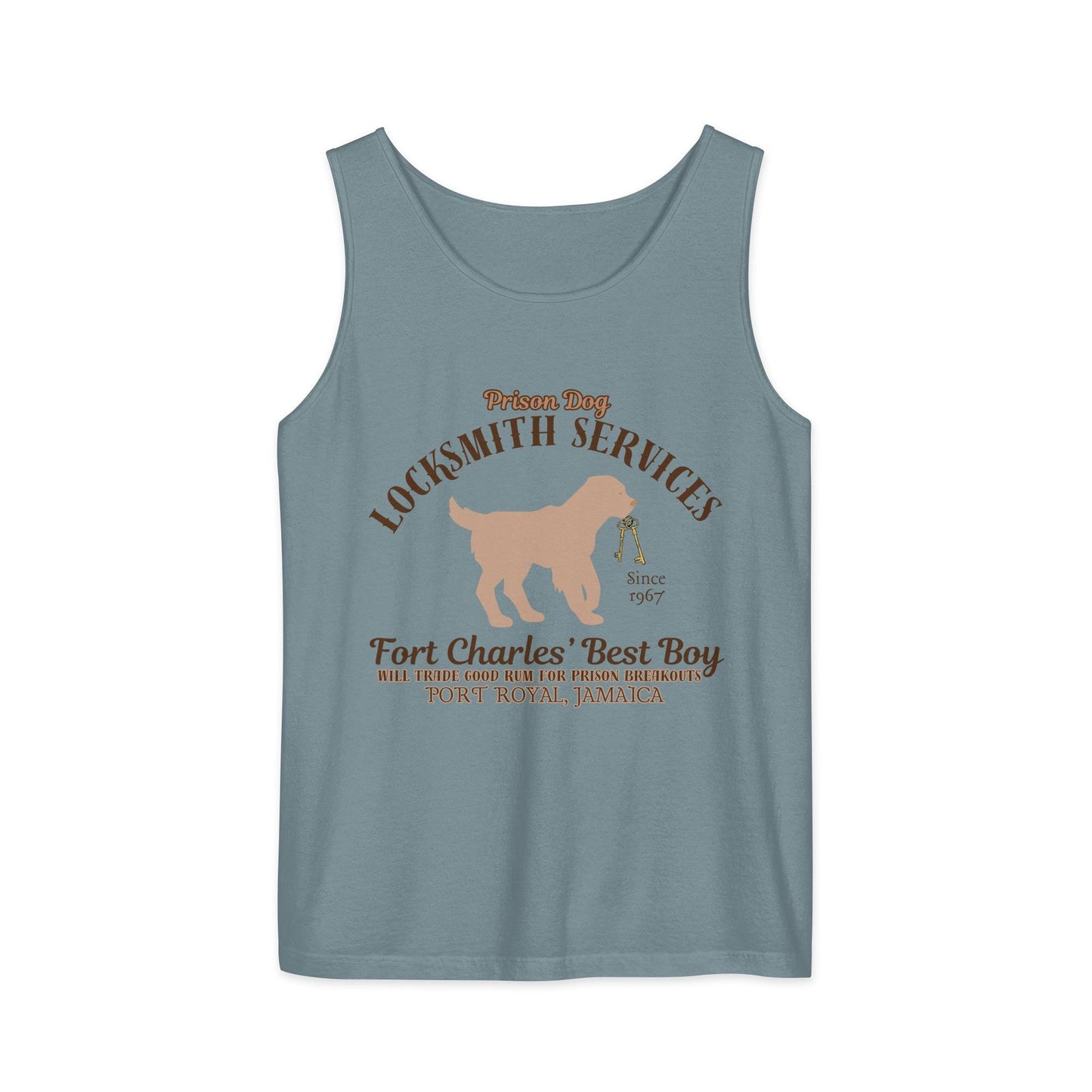 Pirates of the Caribbean Prison Dog Comfort Colors Tank