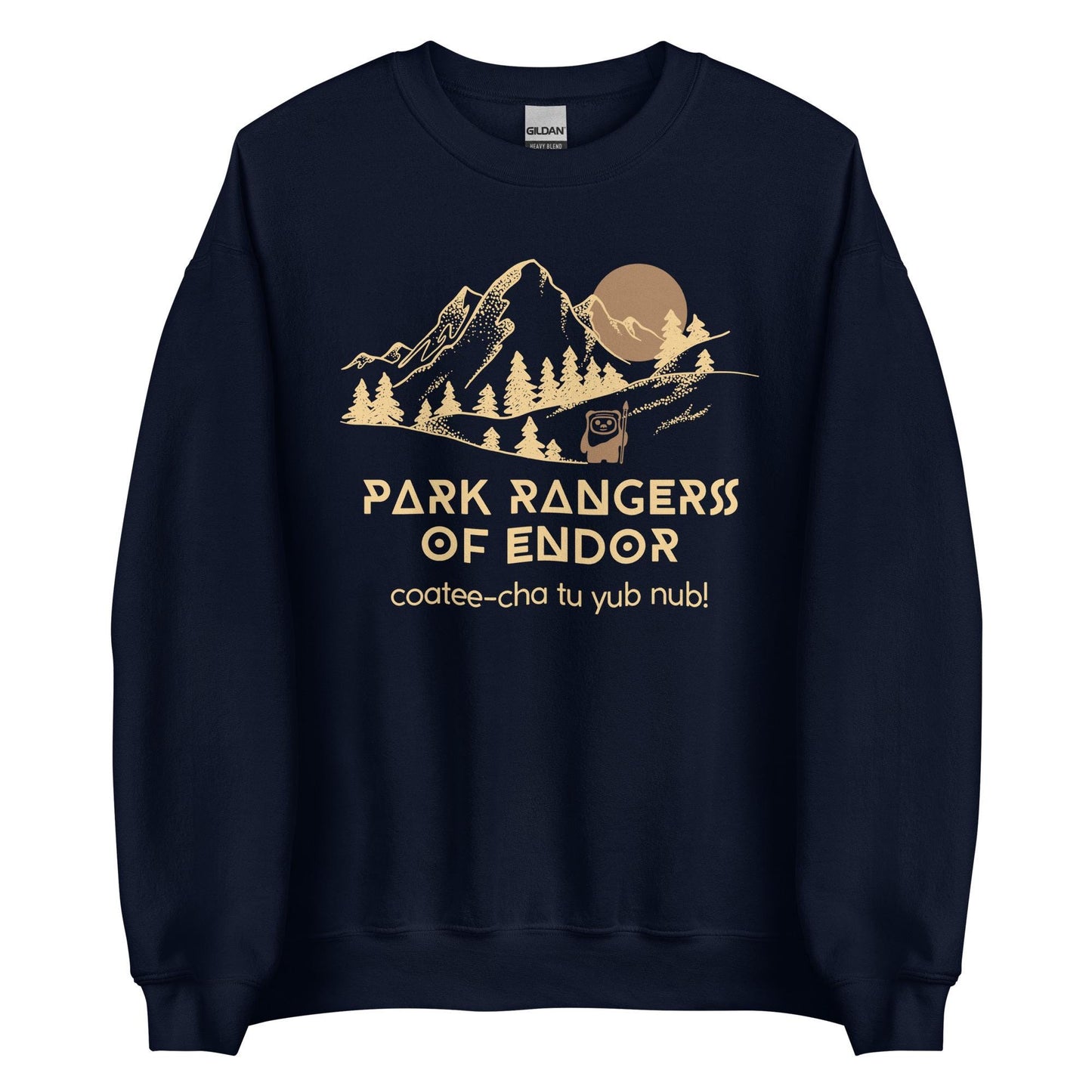 Park Rangers of Endor Sweatshirt: Star Wars Inspired Crewneck