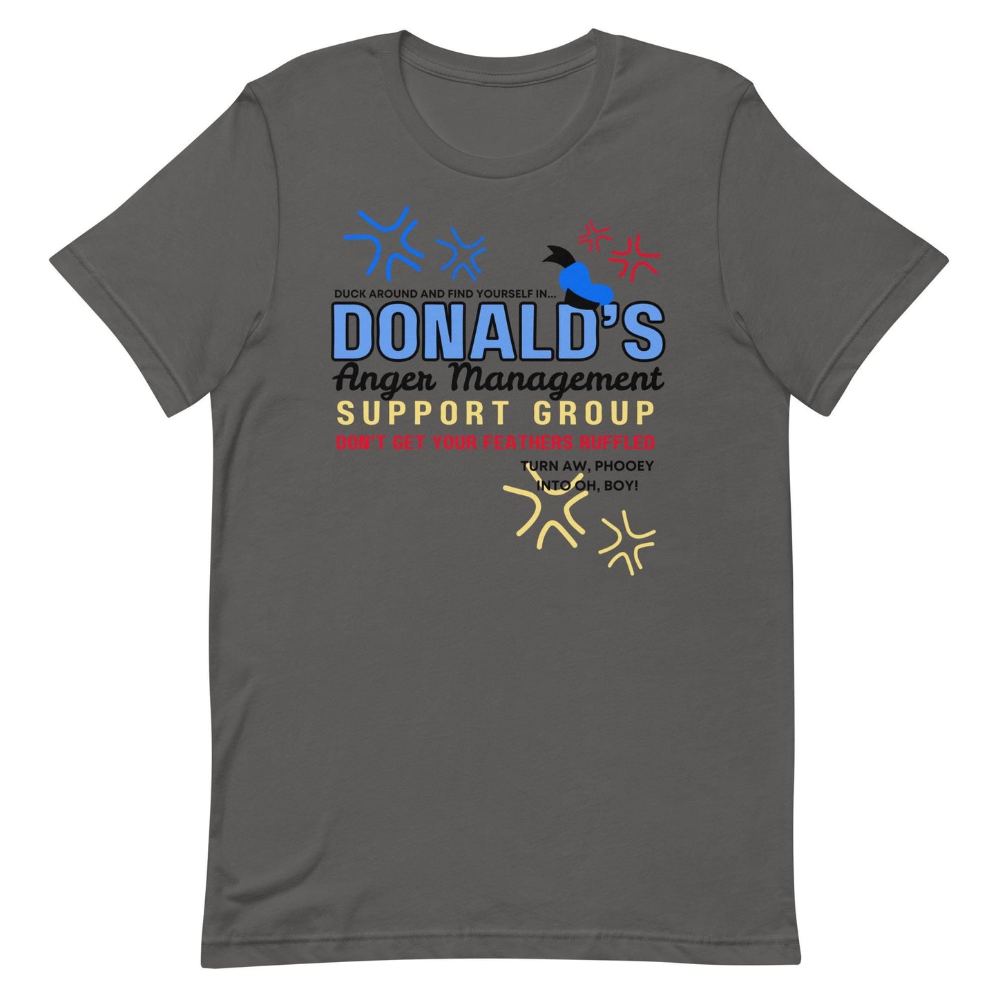 Funny Donald Duck Anger Management Shirt – Disney Graphic Tee