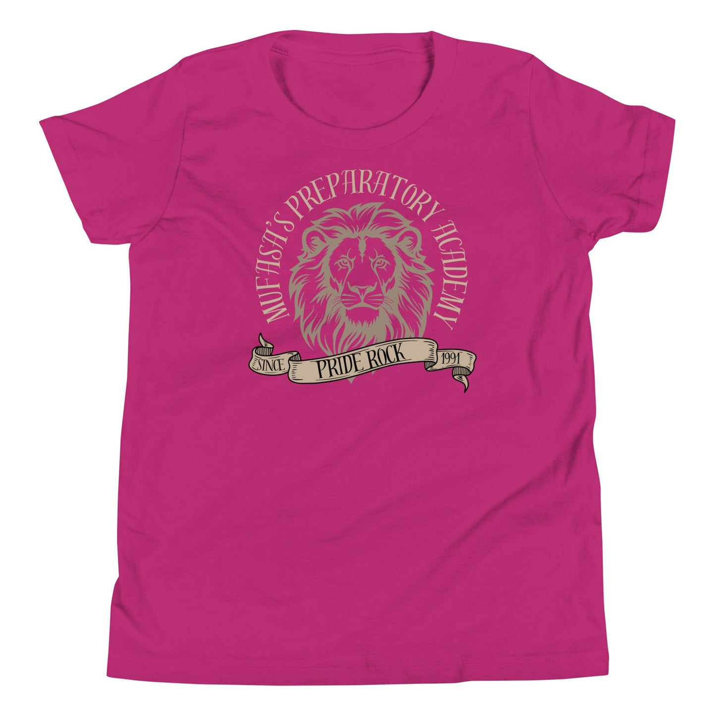 Mufasa's Prep Academy Shirt, Disney Family Matching Bella Canvas Tee