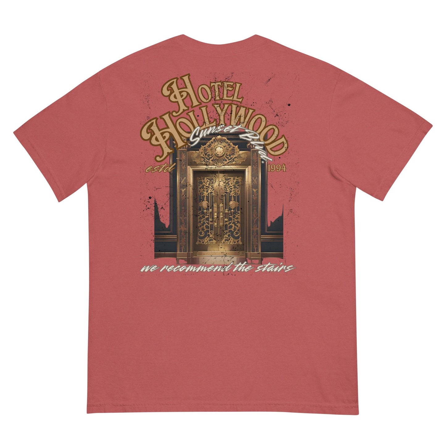 Hotel Hollywood Tower T-Shirt, Subtle Disney Dad Shirt