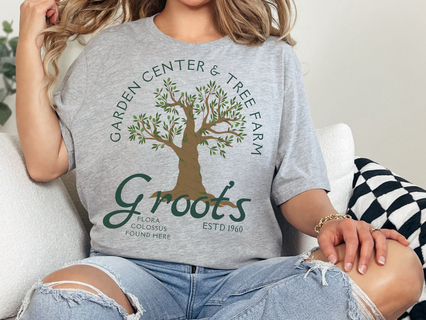 Groot's Tree Farm Disney Shirt, Bella Canvas Unisex Tee