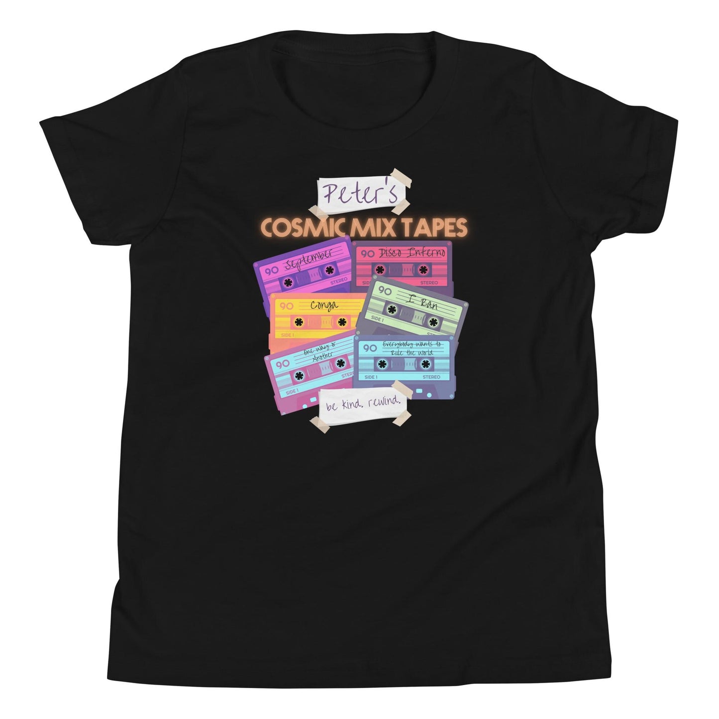 Guardians of the Galaxy Inspired Peter's Cosmic Mix Tape Youth Shirt, EPCOT Shirt