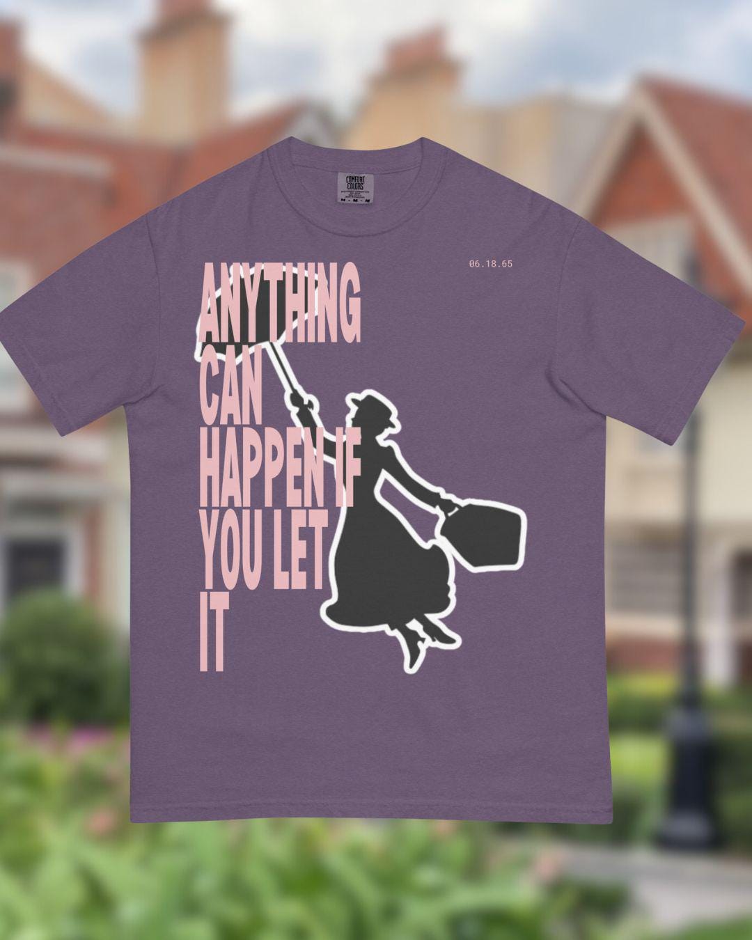 Mary Poppins Disney Adult Comfort Colors Shirt