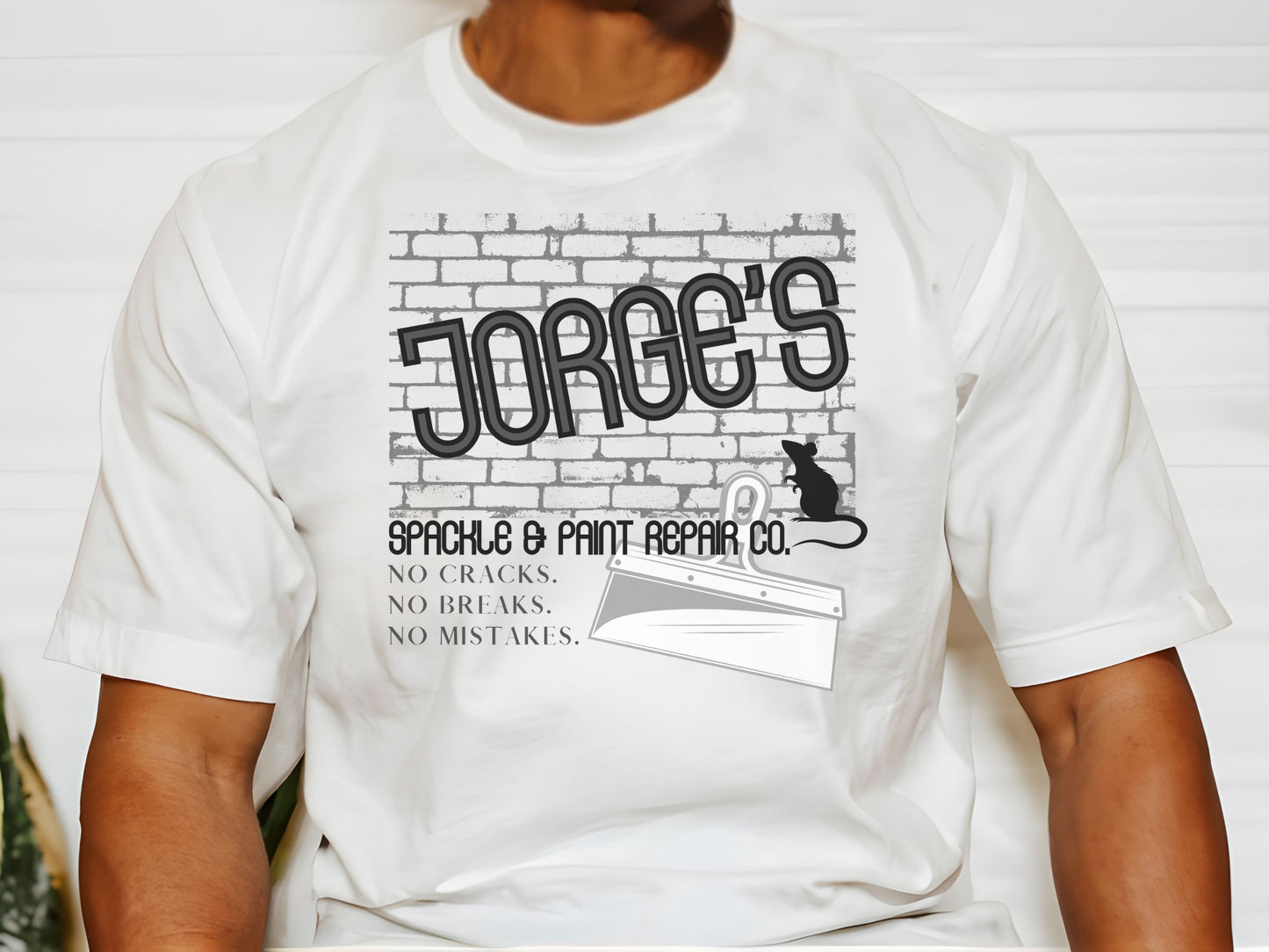 Jorge's Spackle & Paint Repair Co. Bella Canvas T-Shirt