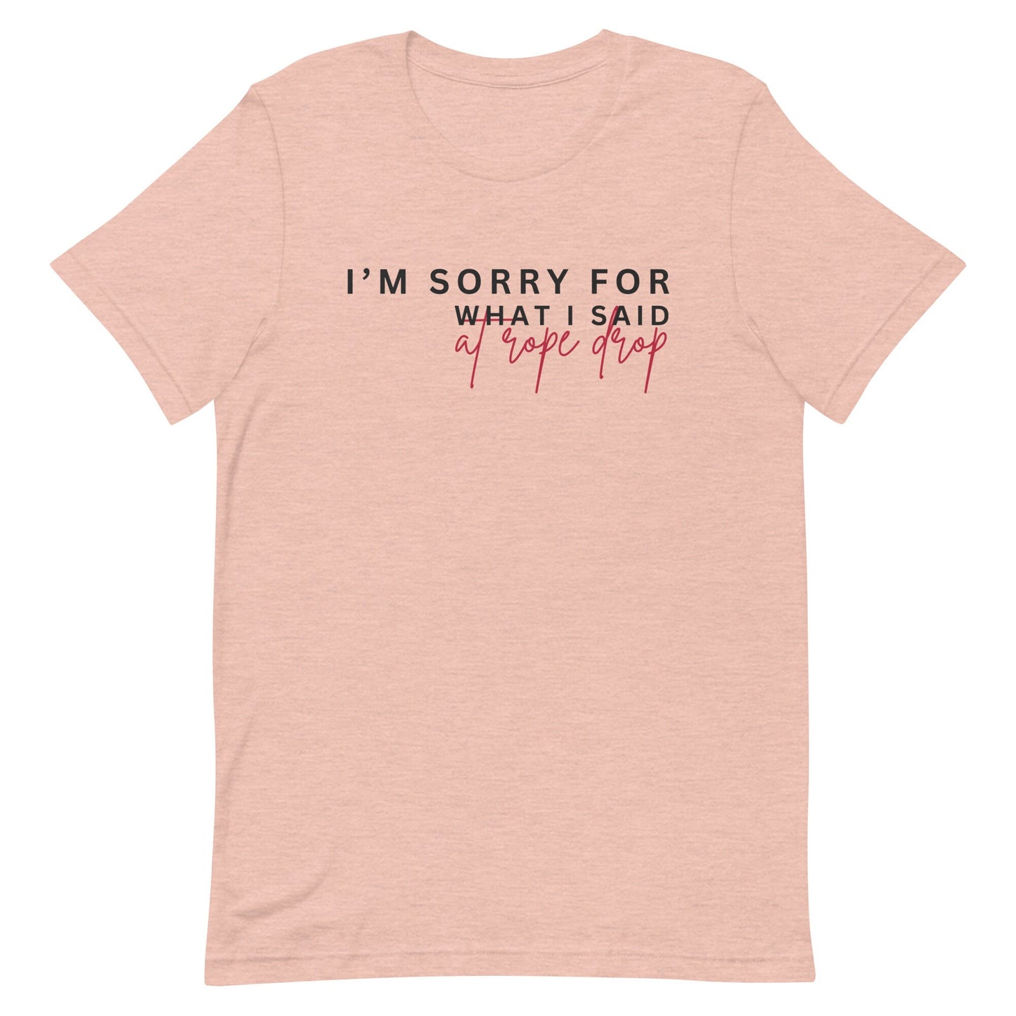 Funny Disney Rope Drop Bella Canvas Shirt, Disney Adult Tee