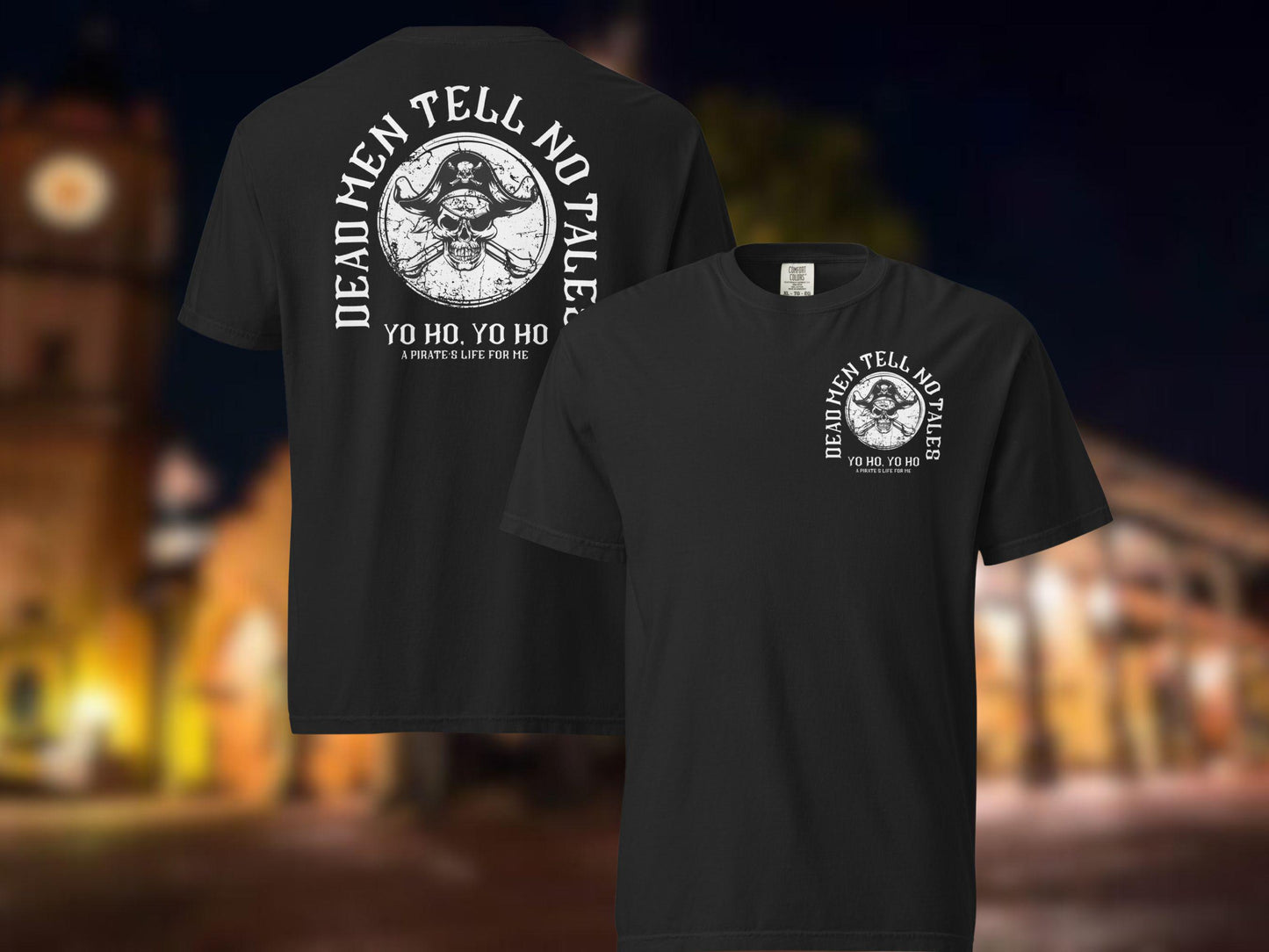 Pirates of the Caribbean Comfort Colors T-Shirt, Subtle Disney Adult Tee