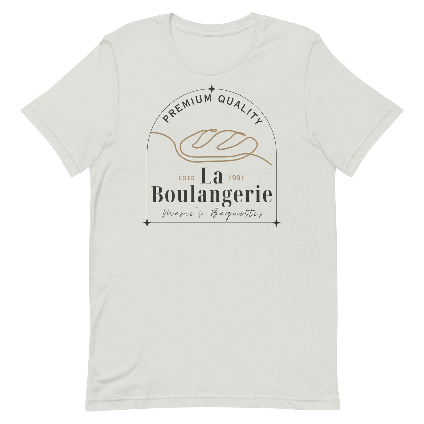 Marie's Baguettes Bella Canvas Shirt, Subtle Disneyland Family Tee