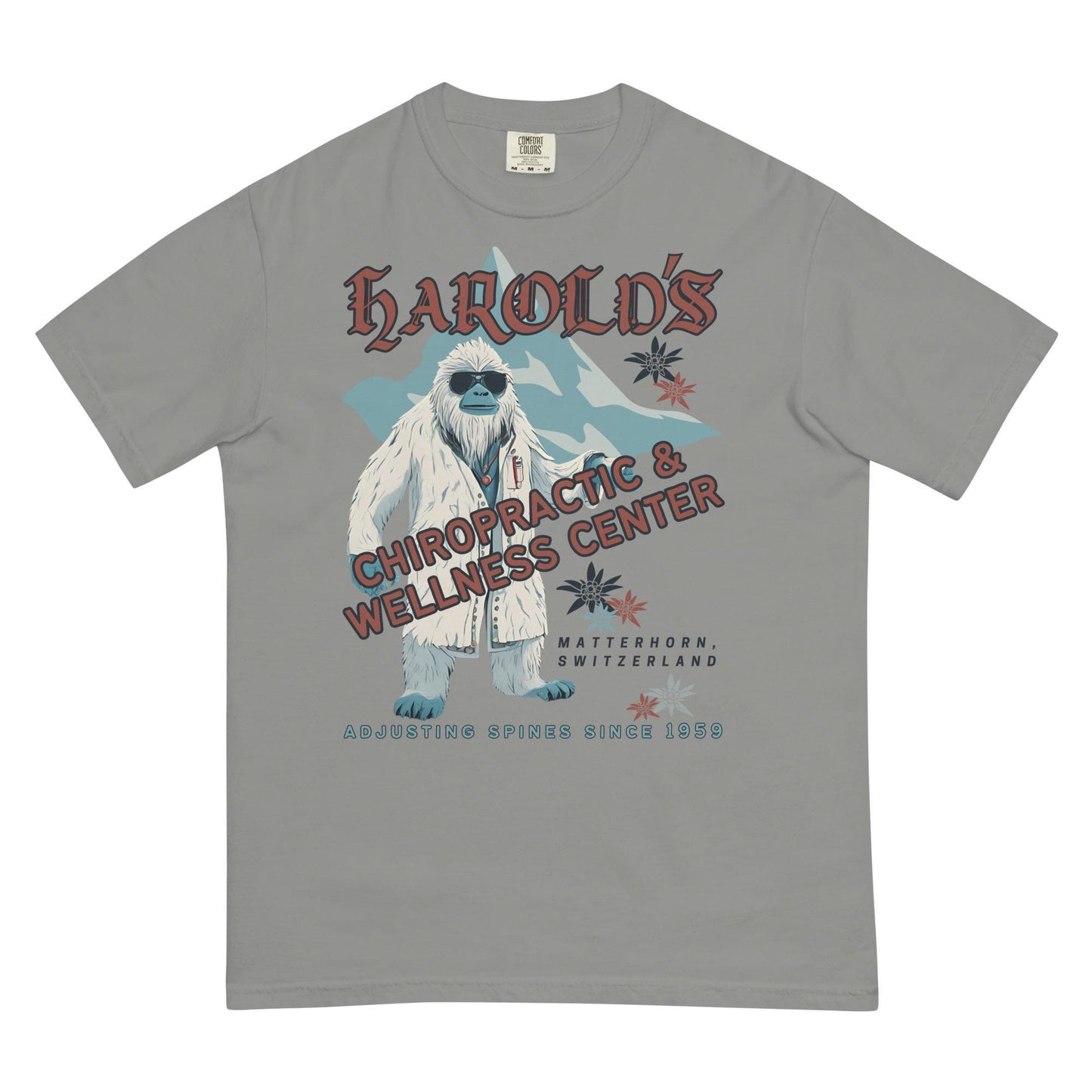 Matterhorn Yeti Comfort Colors Shirt: Disneyland Inspired Tee