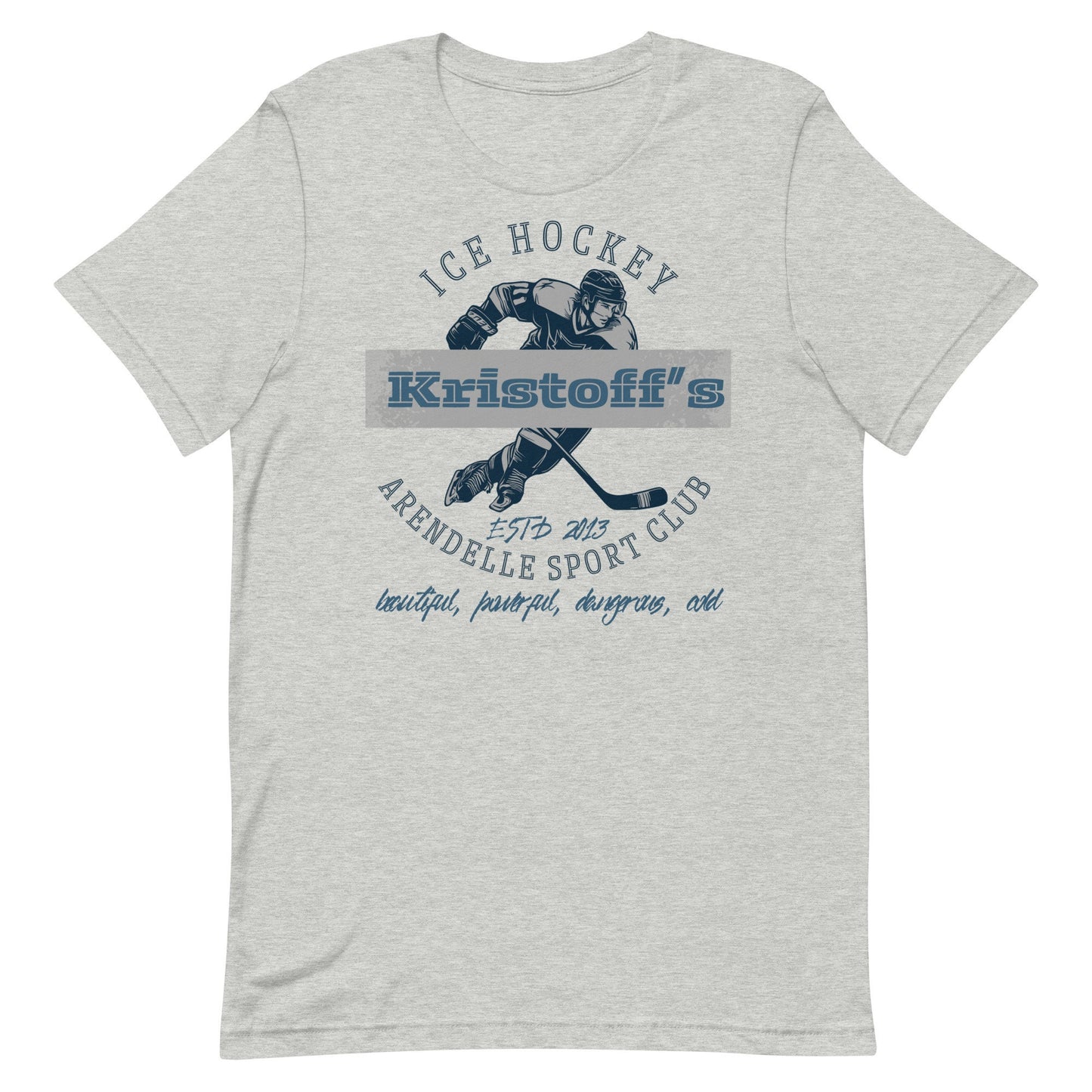 Kristoff's Ice Hockey Bella Canvas T-Shirt, Subtle Disney Shirt