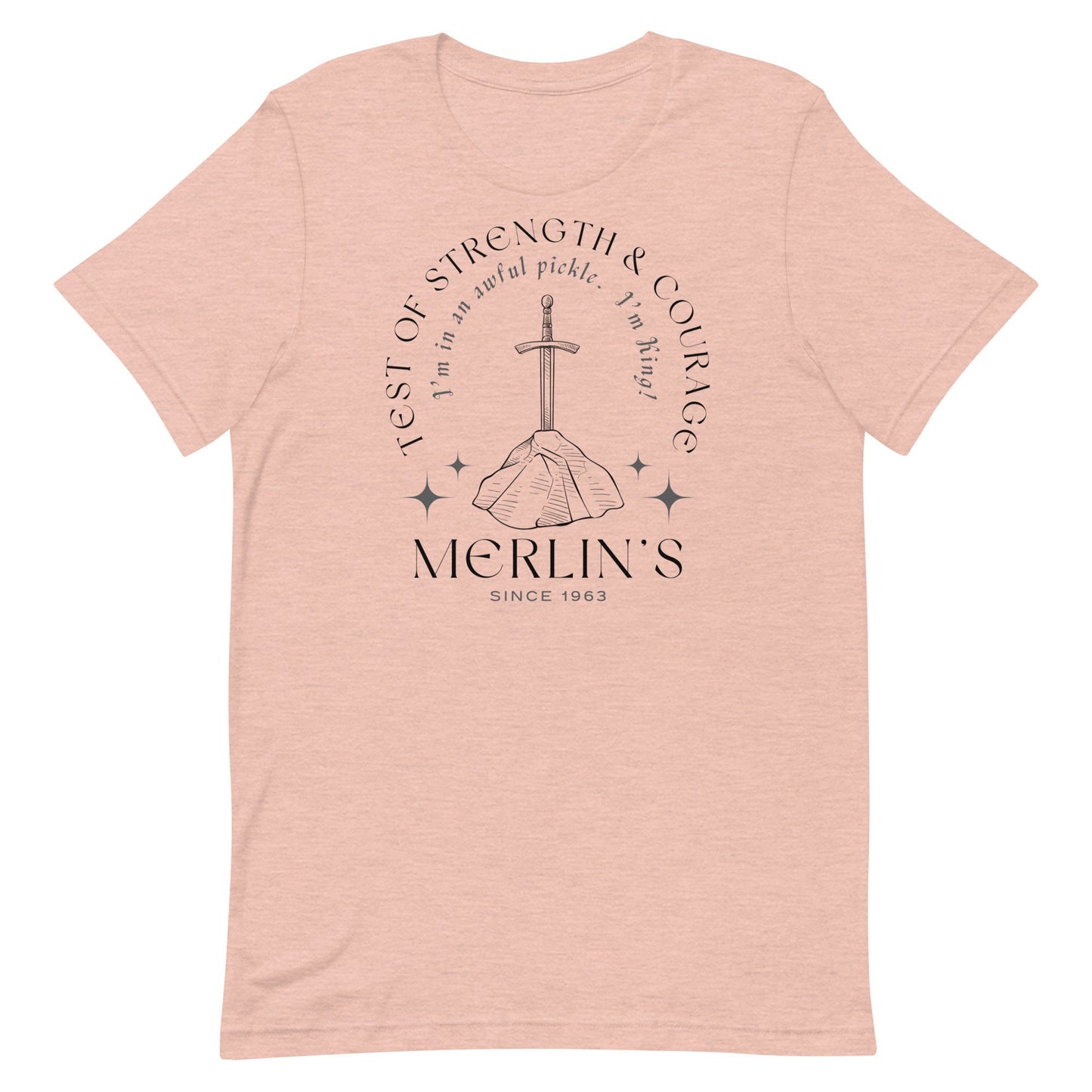 Merlin's Test of Strength Disney Shirt, Bella Canvas Unisex Tee