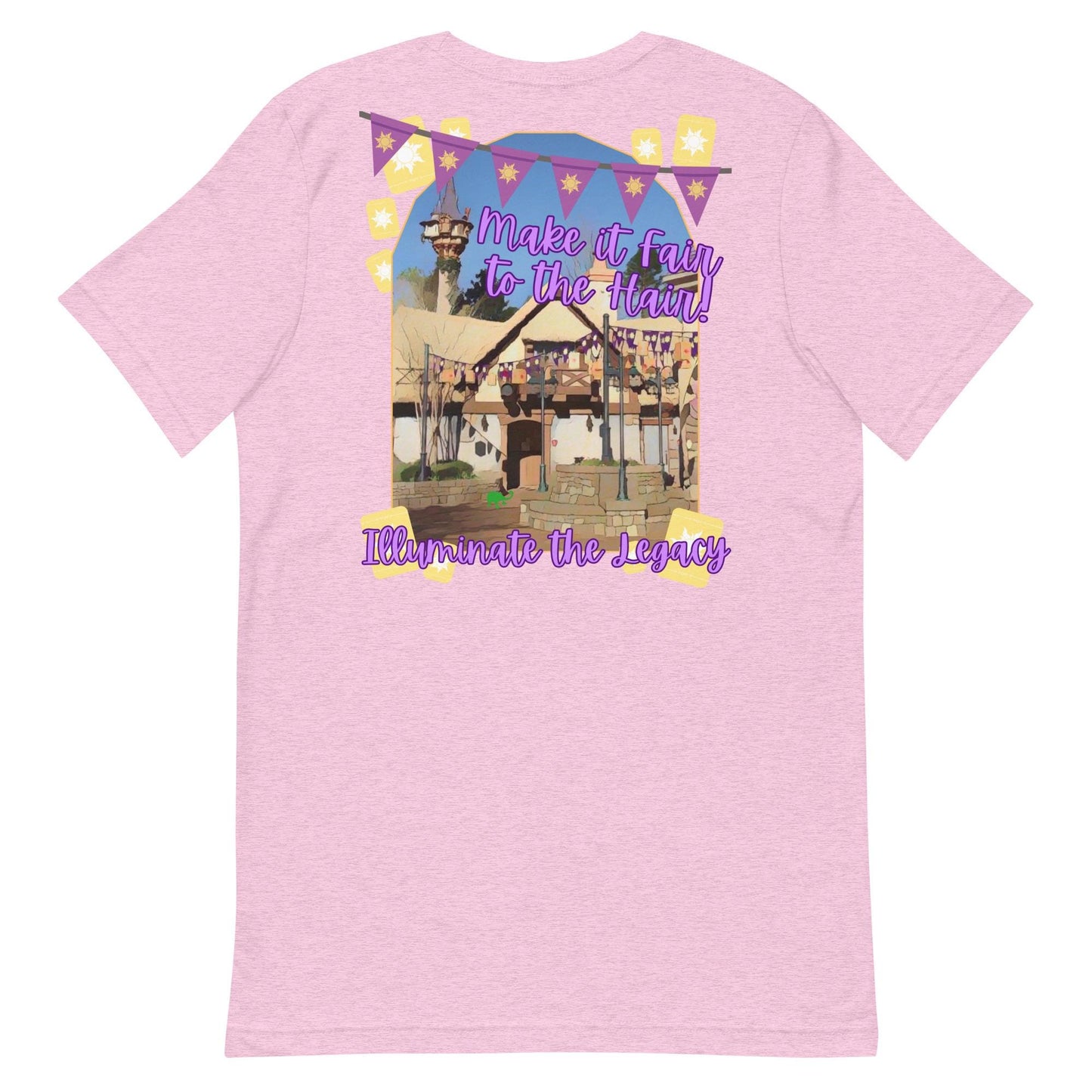 Tangled Inspired Bella Canvas Shirt, Funny WDW Bathroom Design