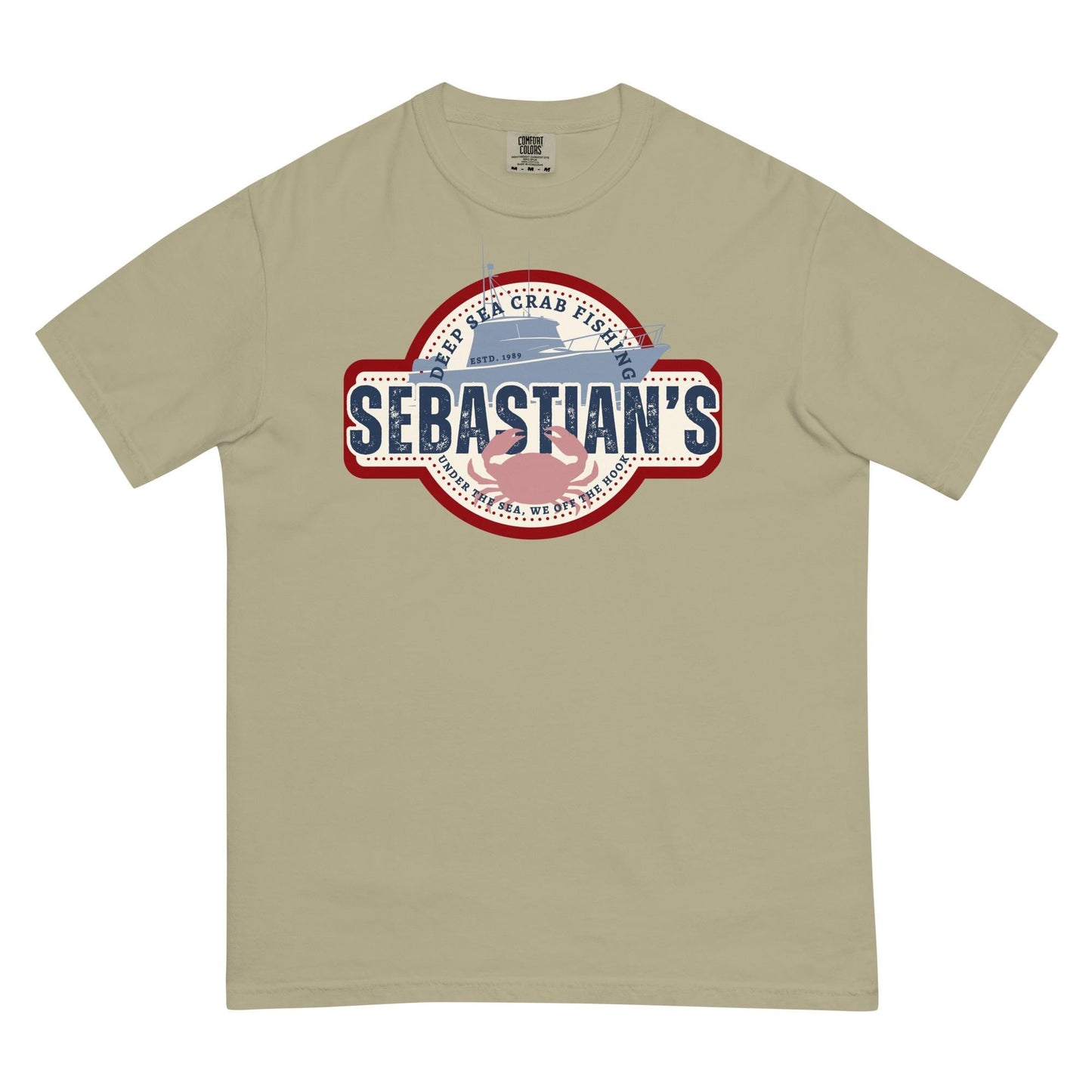 Sebastian Little Mermaid Inspired Comfort Colors Shirt