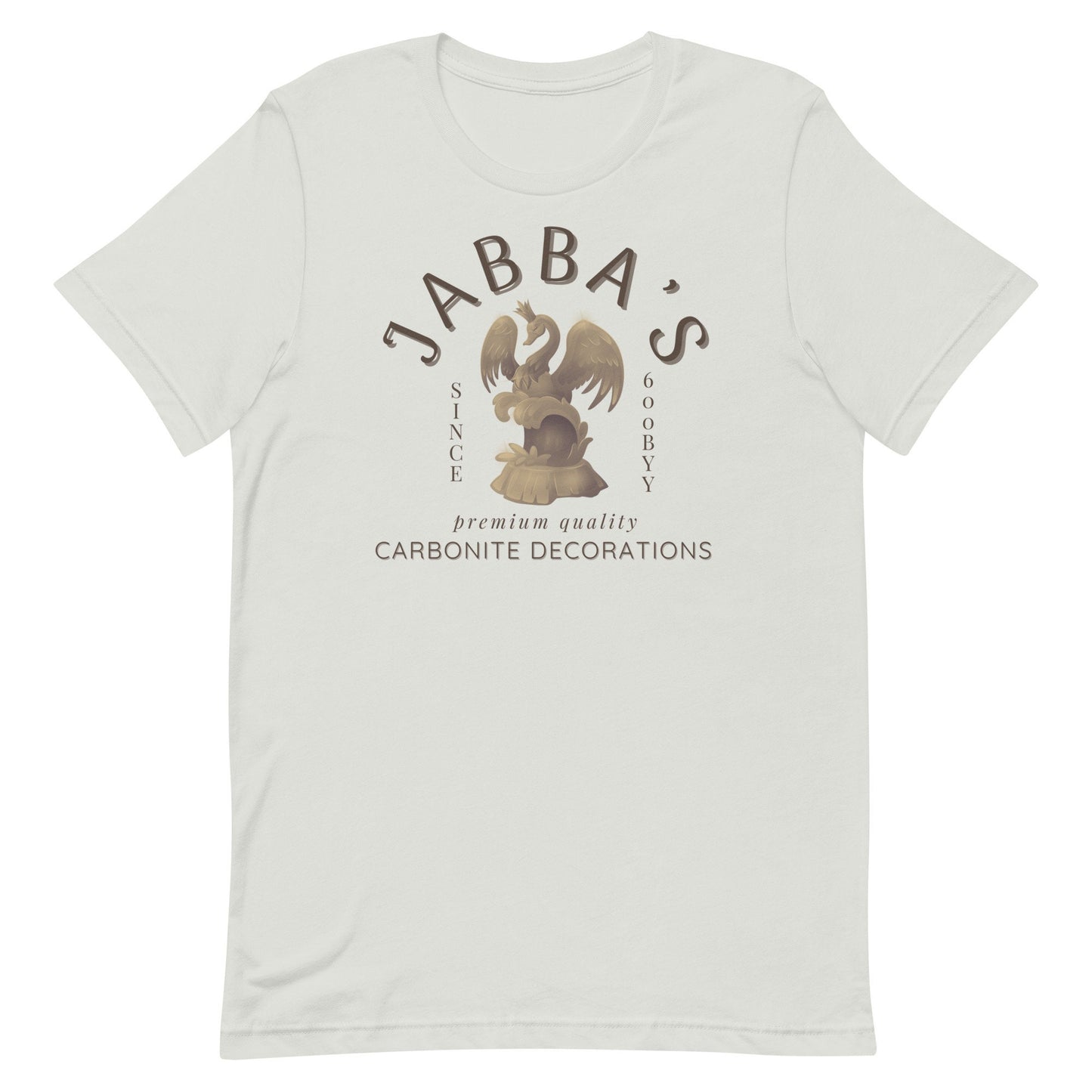 Jabba's Carbonite Decorations,  Bella Canvas Unisex Short Sleeve T-Shirt, Subtle Disney Matching Family Shirts