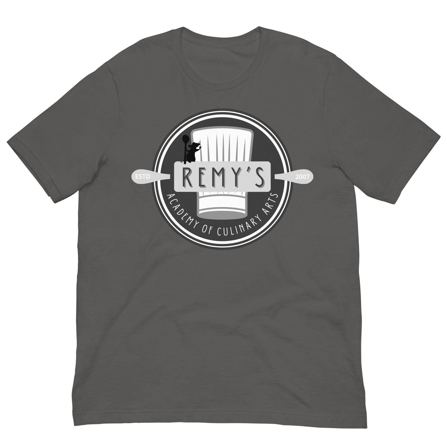 Remy's Academy Bella Canvas Shirt, Subtle Ratatouille Disney Family Tee