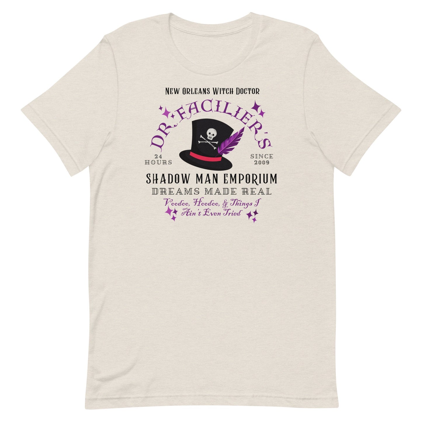 Dr. Facilier Bella Canvas T-Shirt, Shadow Man Emporium, Disney Family Shirt
