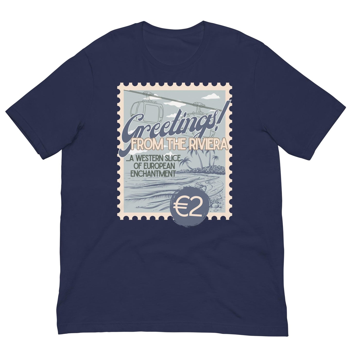 Riviera Resort T-Shirt, Subtle Disney Vacation Club Bella Canvas Tee