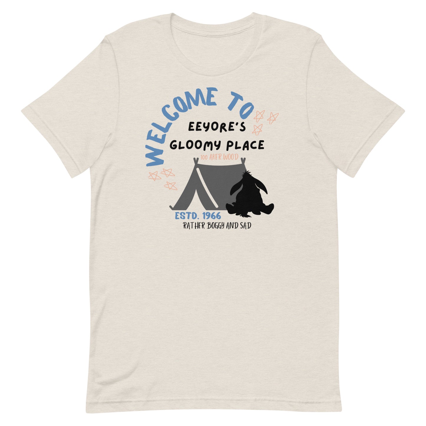 Eeyore's Gloomy Place Bella Canvas T-Shirt, Disney Family Shirt