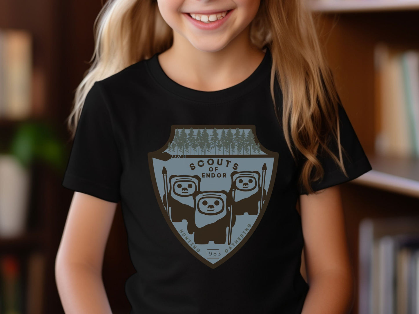Scouts of Endor Youth Tee, Subtle Disney Family Shirt