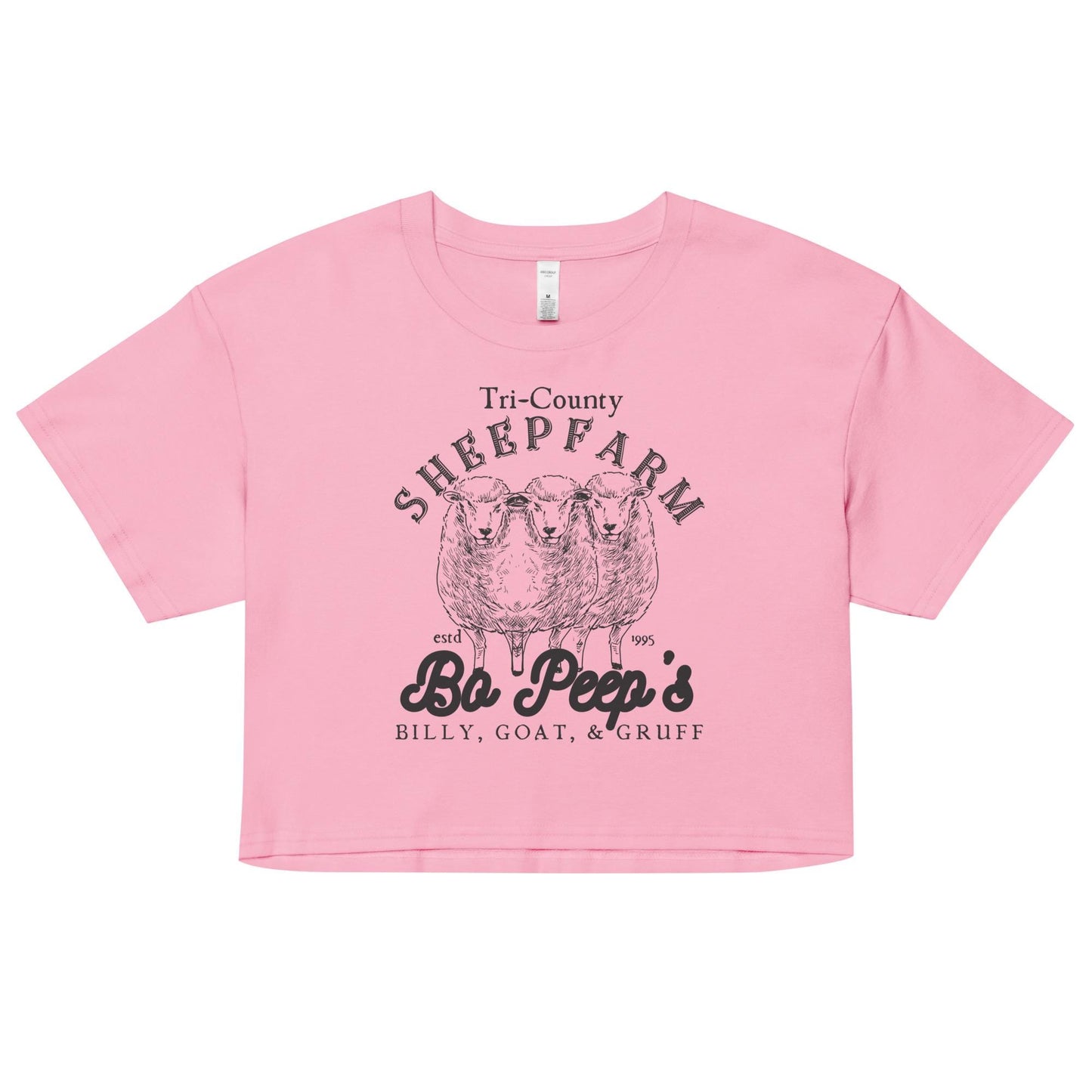 Bo Peep Sheep Farm Crop Top | Disney Pixar Hollywood Studios Tee