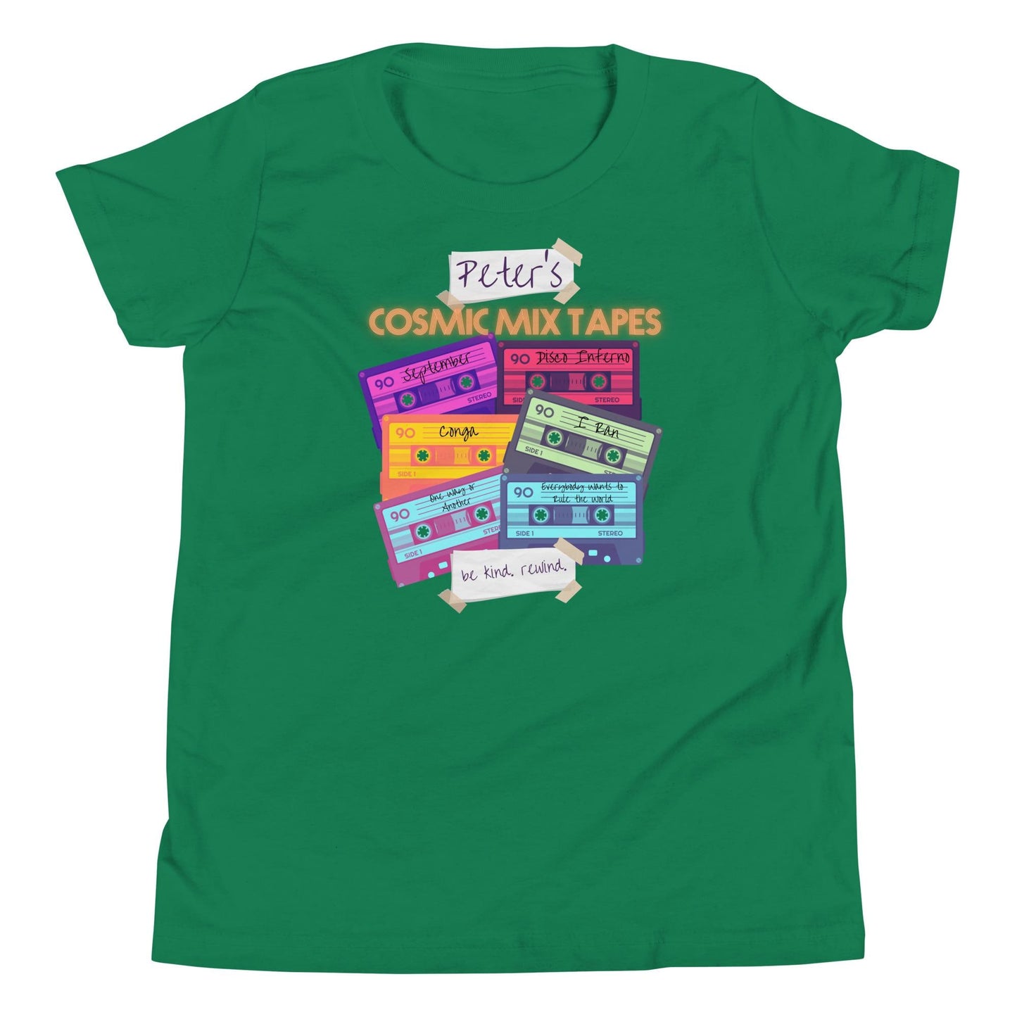 Guardians of the Galaxy Inspired Peter's Cosmic Mix Tape Youth Shirt, EPCOT Shirt