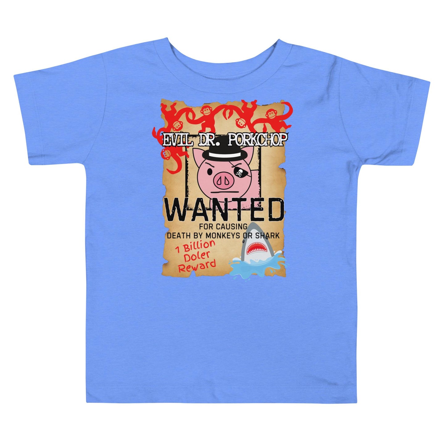 Dr. Evil Porkchop Toddler T-Shirt, Disney Toy Story, Oogie Boogie Bash