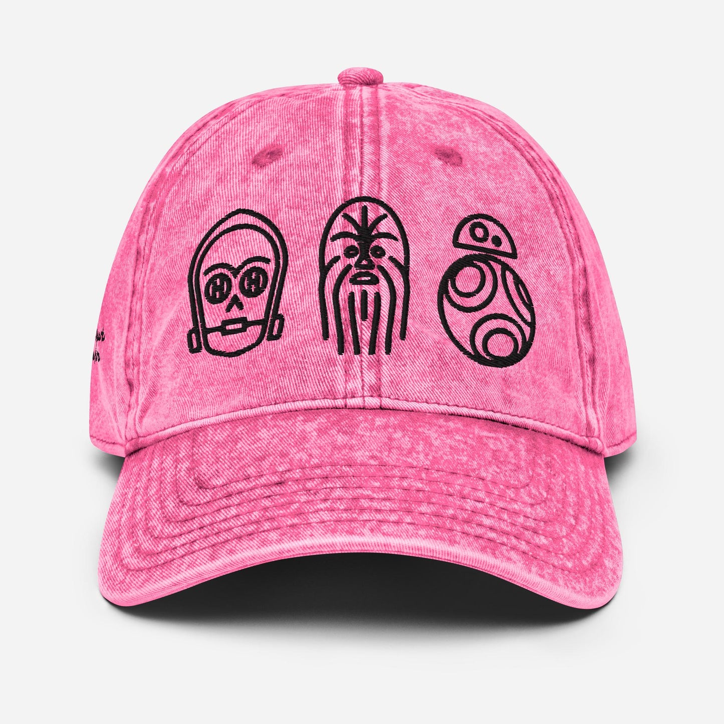 Star Wars Icon Hat: C3PO, Chewbacca & BB8 - Vintage Style